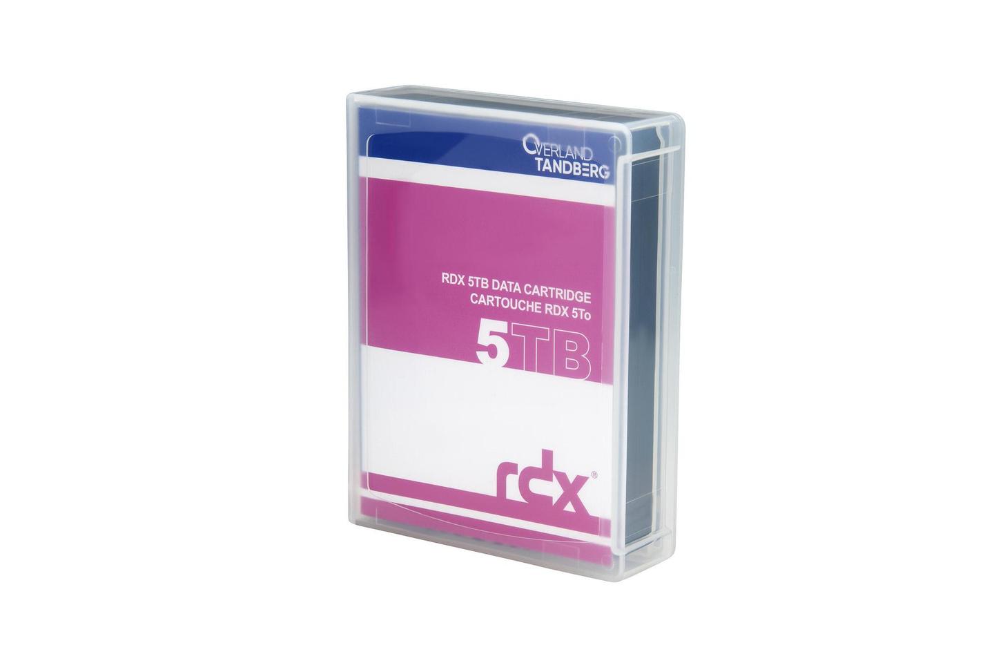 Aksesorë për Disqe Tandberg Data RDX Cassette OT HDD 5TB / 8862-RDX – Zezë - 3