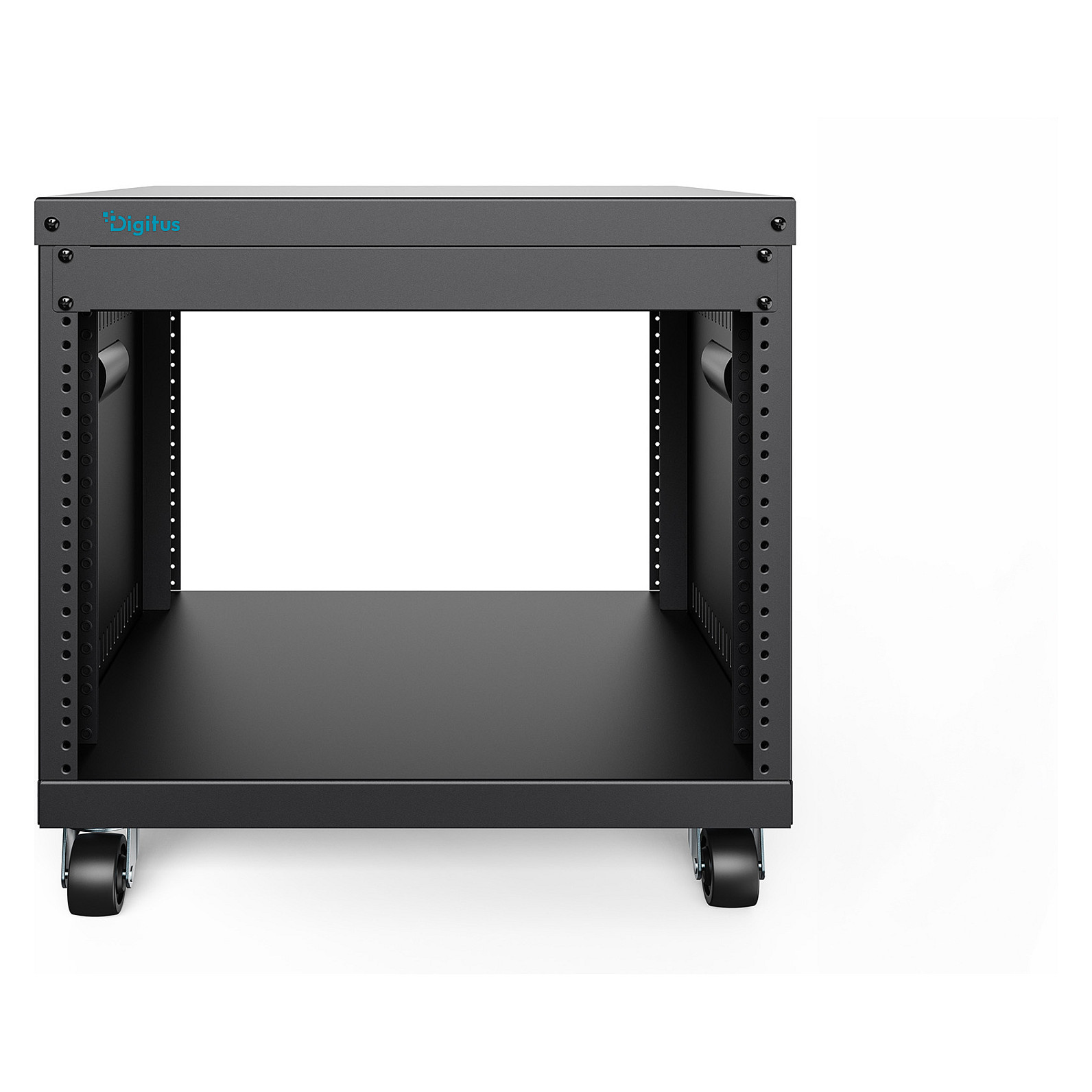 DIGITUS DN-48000 Universal 19" Equipment Rack / 8U / me Rrota / 420×507×460mm – Zezë