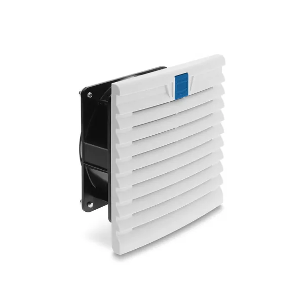 Ftohës për Kasë DeLOCK Axiallüfter / 148 × 148 × 68mm / 230V AC / Me Filter - Bardhë/Zezë/Blu