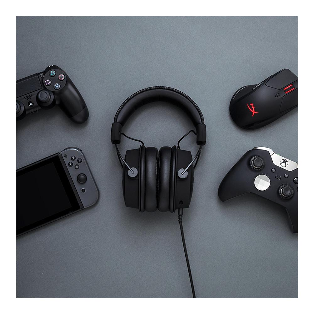 Kufje Gaming HyperX Cloud Alpha / Wired / 50mm / 3.5mm / Mikrofon i shkëputshëm / Noise Cancelling - Zezë/Kuqe - 4
