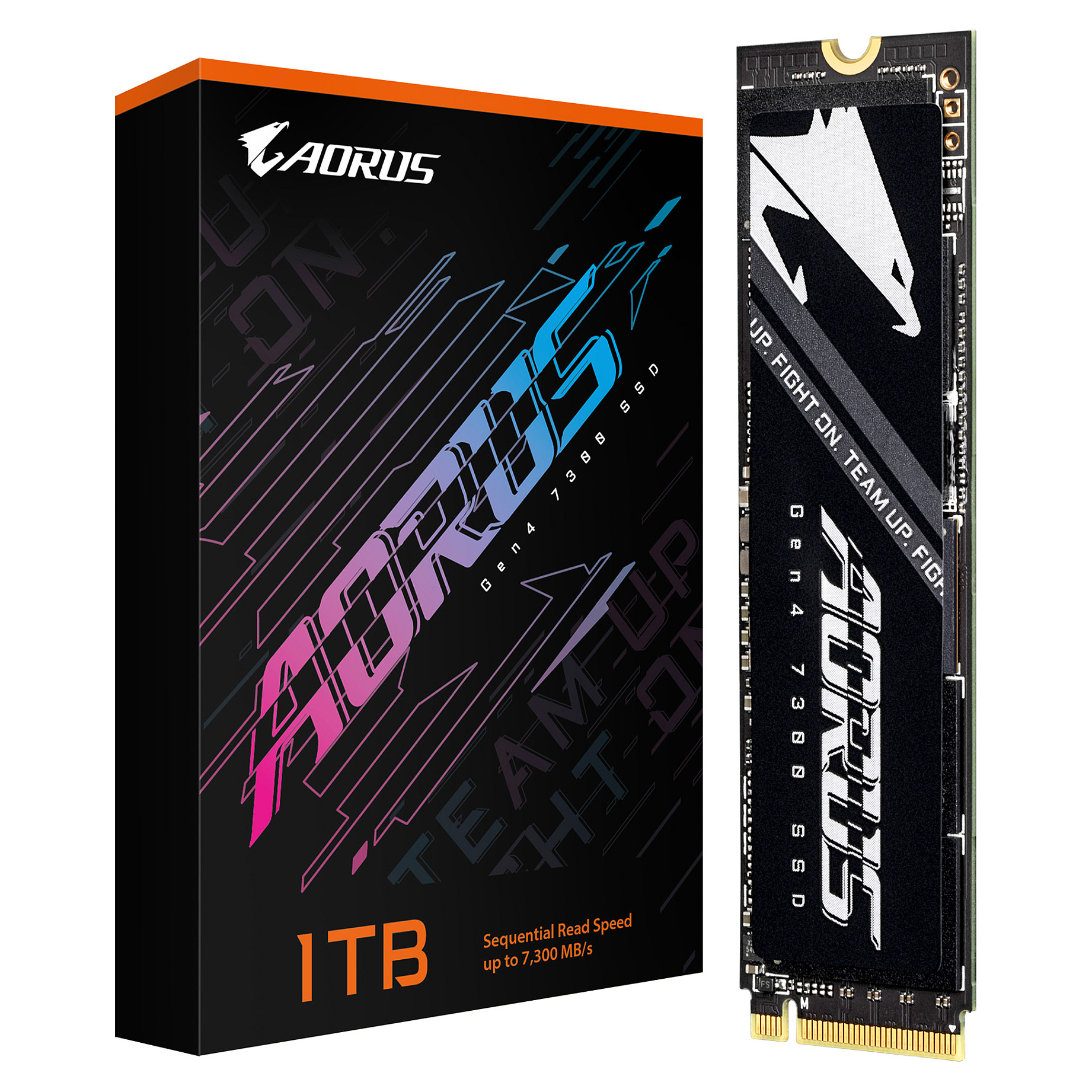 SSD e Brendshme M.2 Gigabyte AORUS GEN4 7300E / 1TB PCIe NVMe - 4