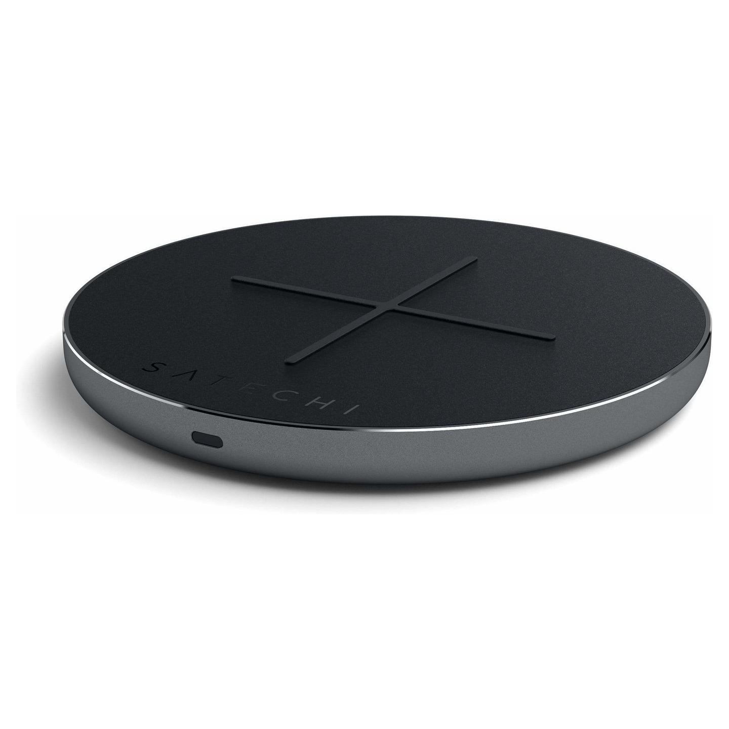 Karikues Satechi ST-IWCBM / 10W / Qi / Wireless Charging / USB-C / PD / QC / FOD - Gri/Zezë