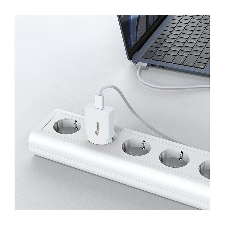 Karikues GaN Equip 245521 / USB-C / 20W / Power Delivery 3.0 / Quick Charge 3.0 – Bardhë - 6
