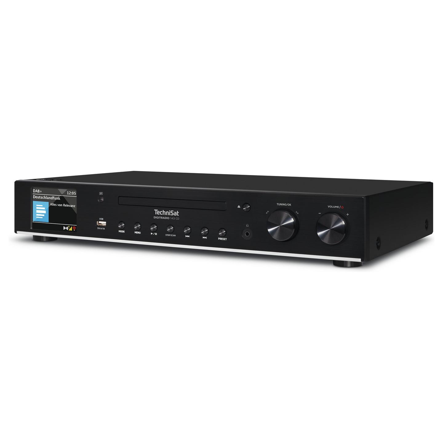 Radio Dixhitale TechniSat DIGITRADIO 143 CD V3, DAB+, FM, Internet Radio, CD/MP3, Bluetooth, Wi-Fi - Zezë - 3