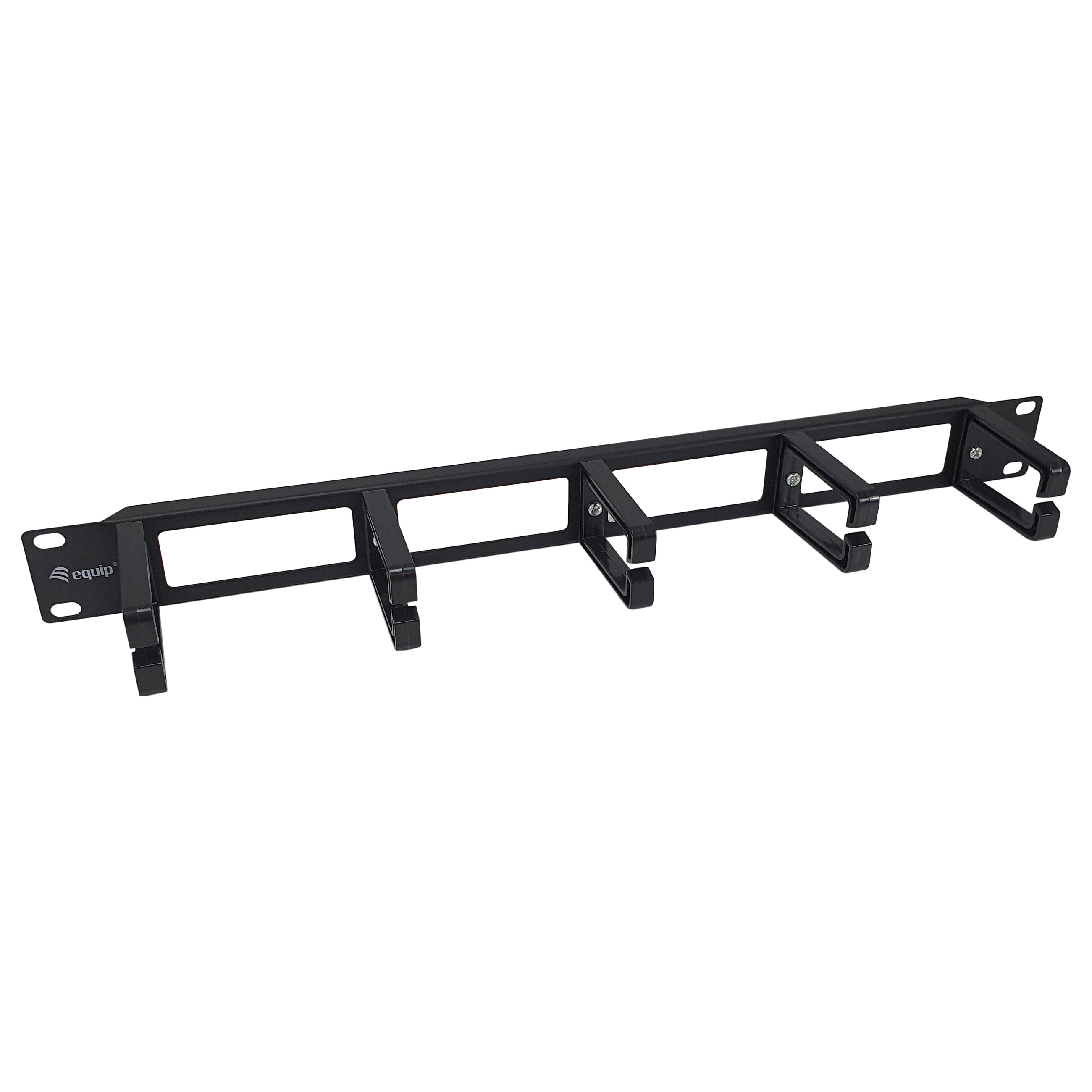 Aksesorë për rrjet Equip Cable Management Panel - Zezë - 1