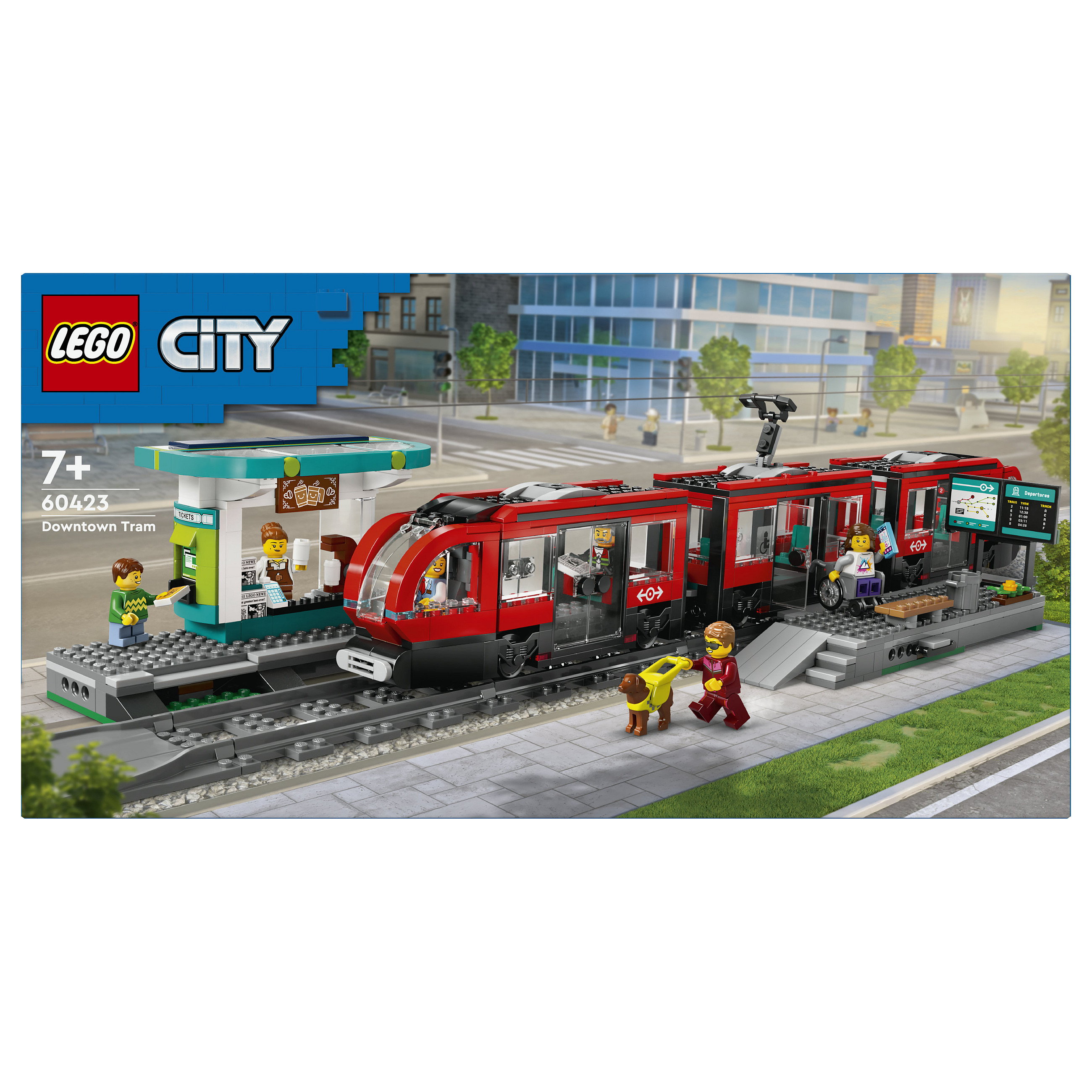 LEGO 60423 City: Tram with Stop - 12