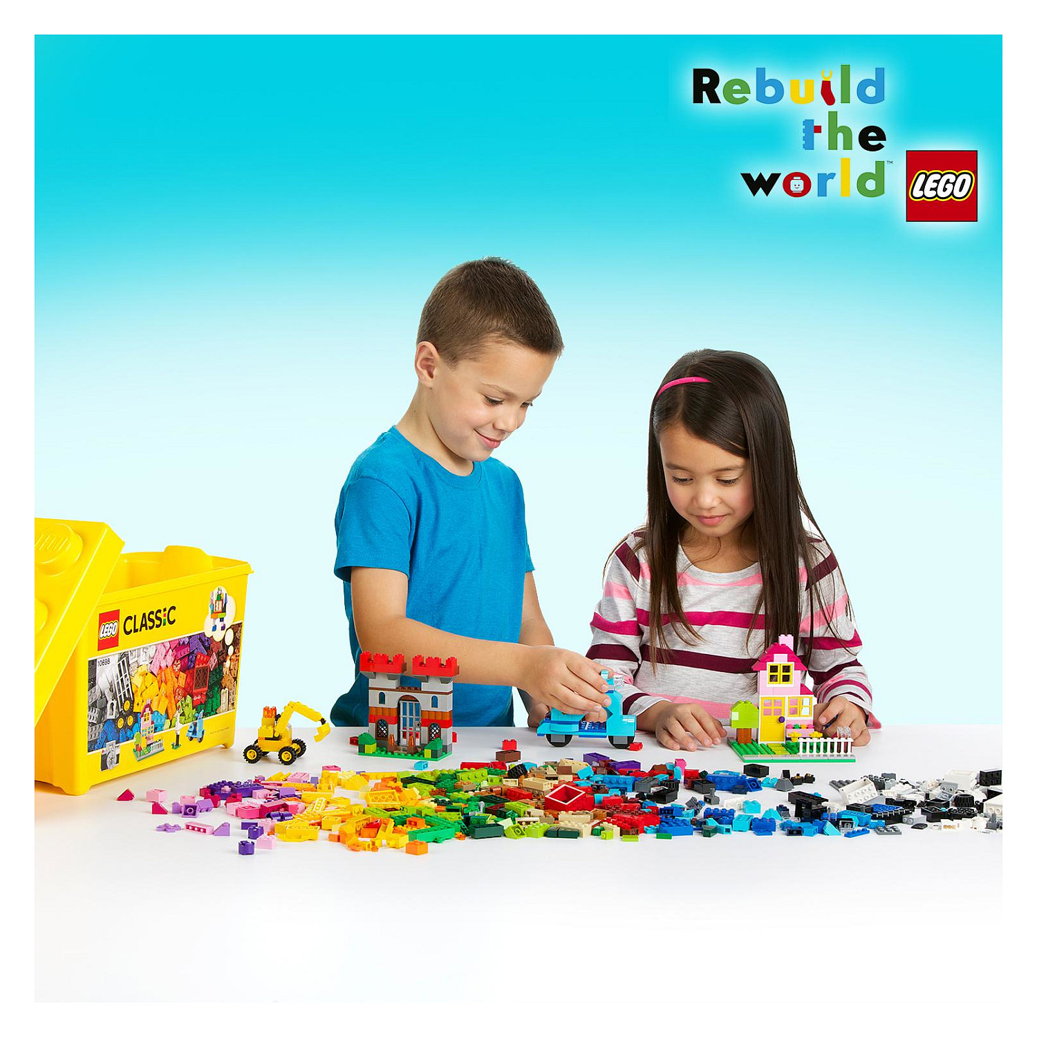 LEGO Classic Large Creative Brick Box 10698 - 7