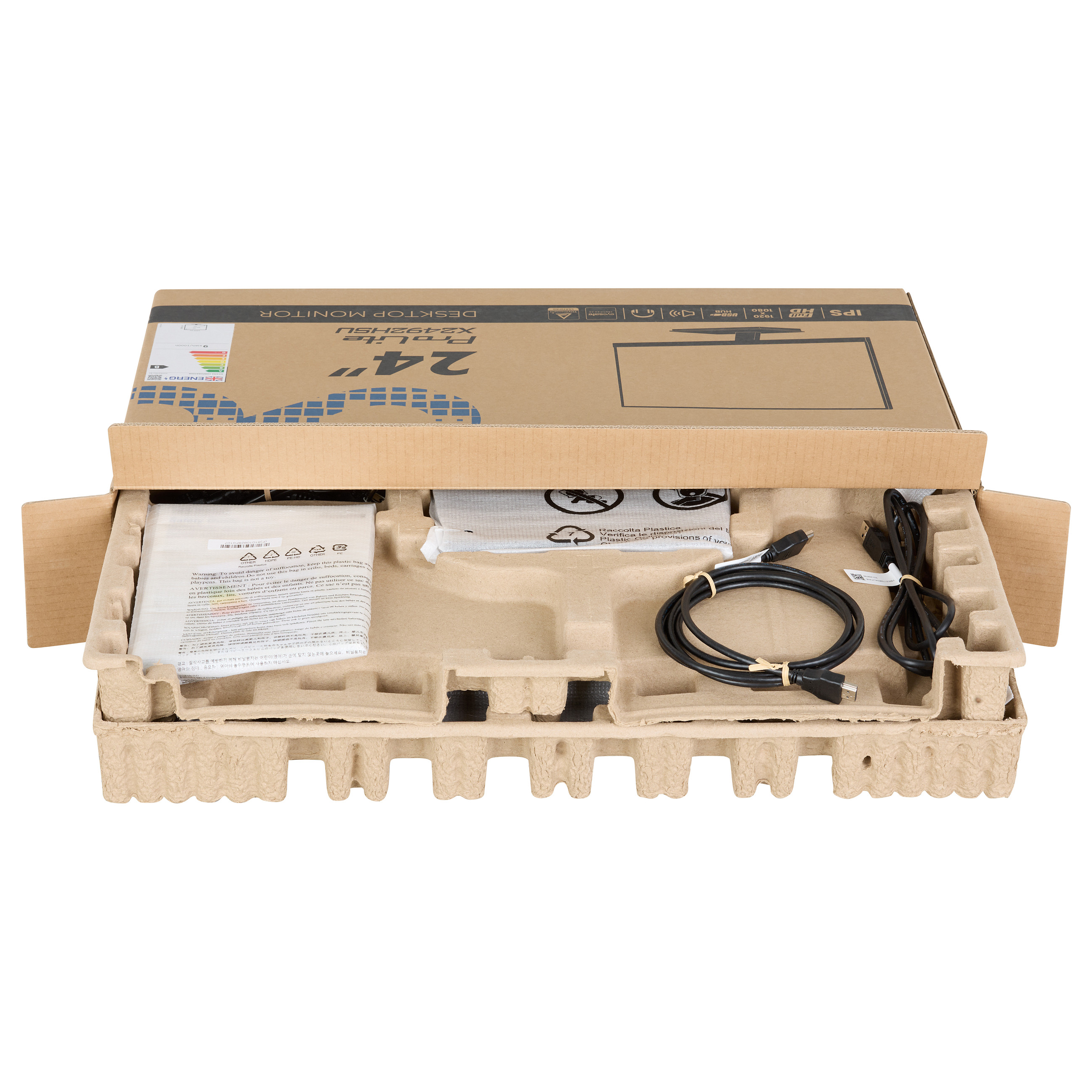 IIYAMA 60.5cm (24") X2492HSU-B1 16:10 HDMI+DP+2xUSB IPS - 17