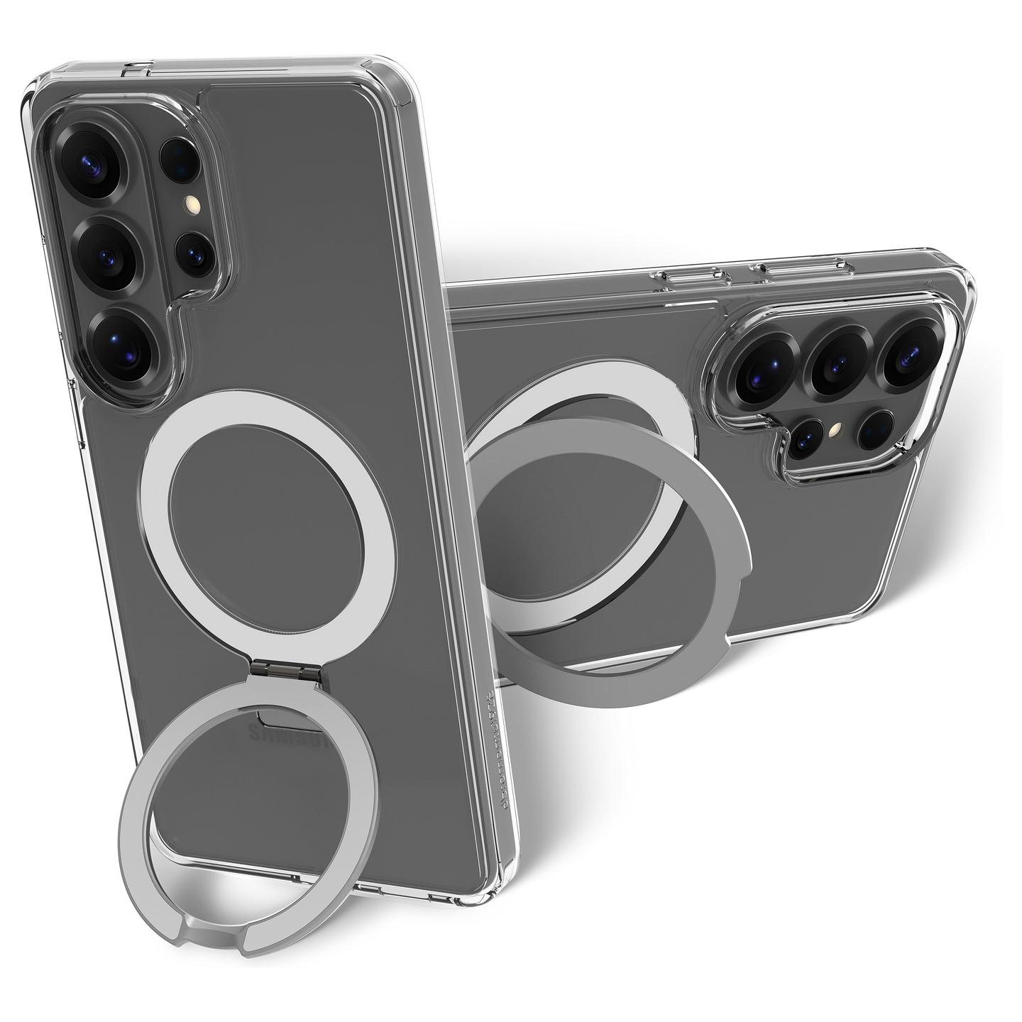 Case për Telefon dbramante1928 Iceland Ultra D3O MAG Kick / Galaxy S26 Ultra / D3O / MagSafe / Kickstand - Transparente