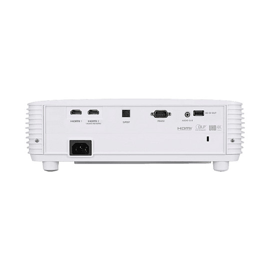 Projektor Acer H6830BD / DLP / 3800 Lumen / 16:9 HDMI USB Speaker / 3D 4K UHD / 3840×2160 – Bardhë - 2
