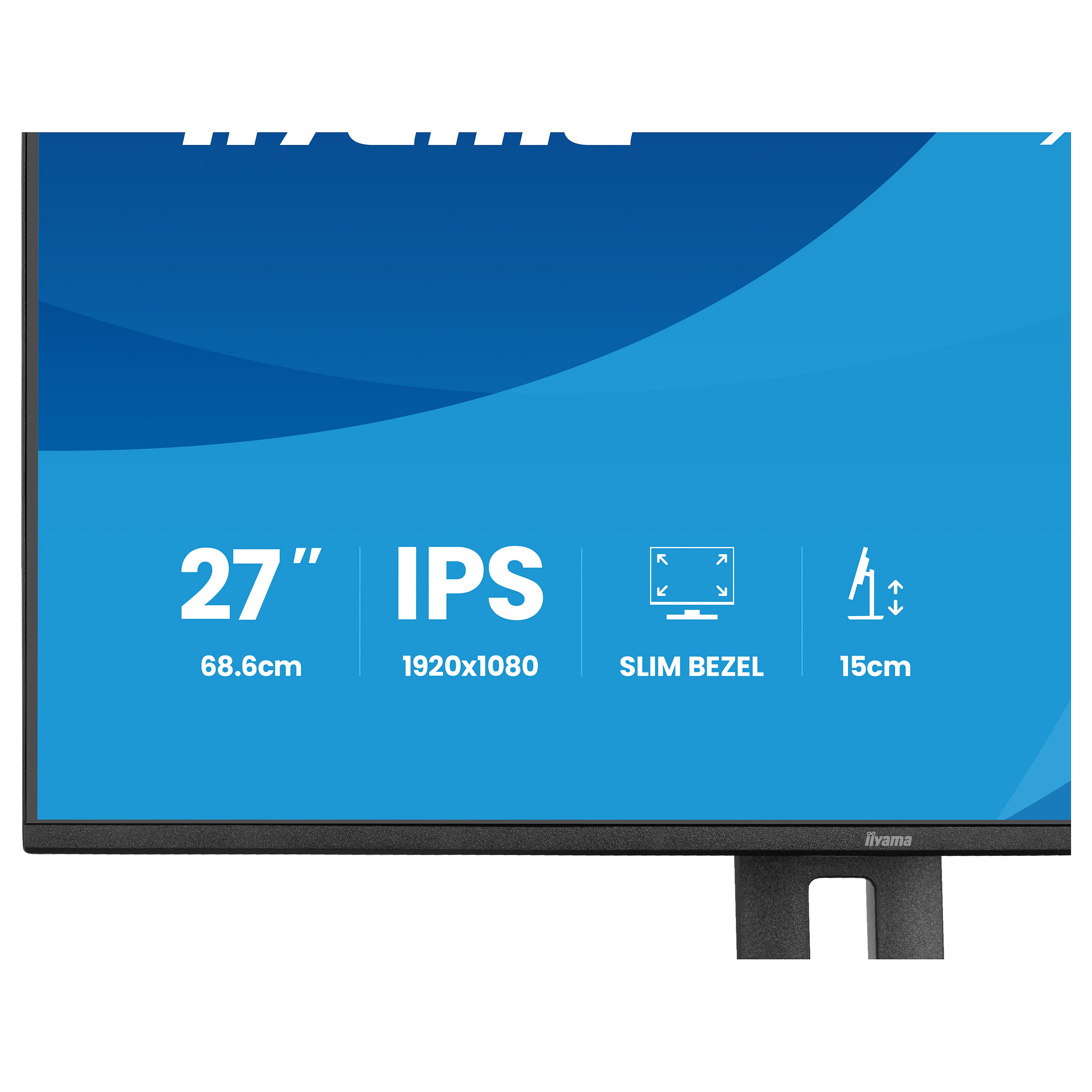 Monitor iiyama ProLite XB2797HSU-B1 / 27"/ Full HD IPS / LED / 120 Hz / 4 ms / HDMI+USB+DP- Zezë - 10