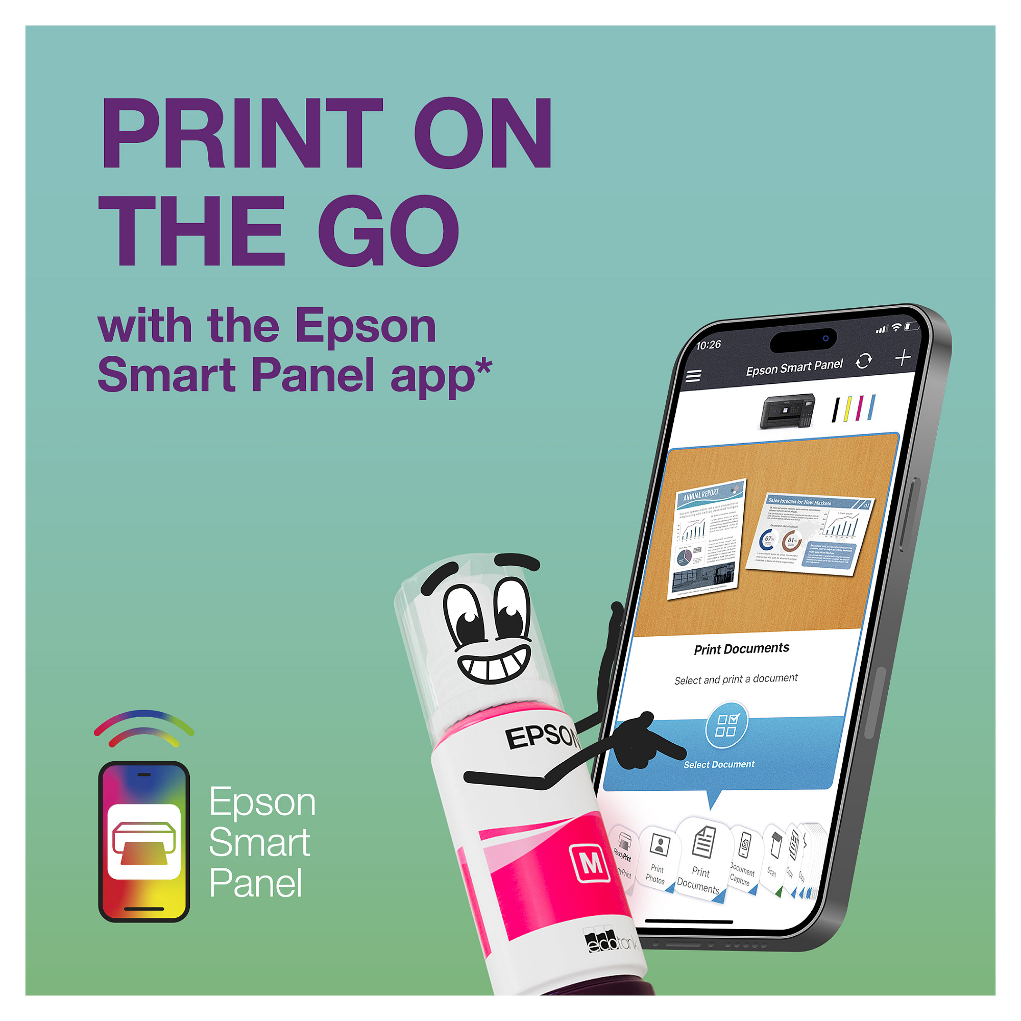 Printer Inkjet Epson EcoTank ET-15000 A3 - Zezë - 30