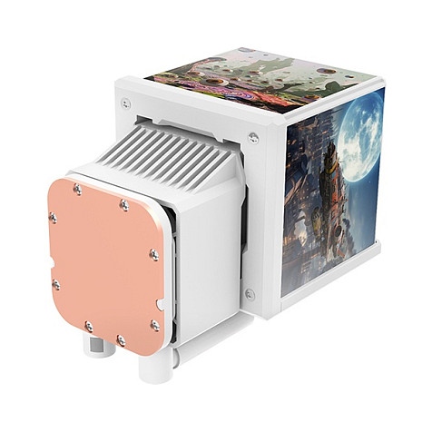 Ftohës për Procesor Thermaltake MINECUBE 360 Ultra AIO / ARGB / Fan – Bardhë - 3