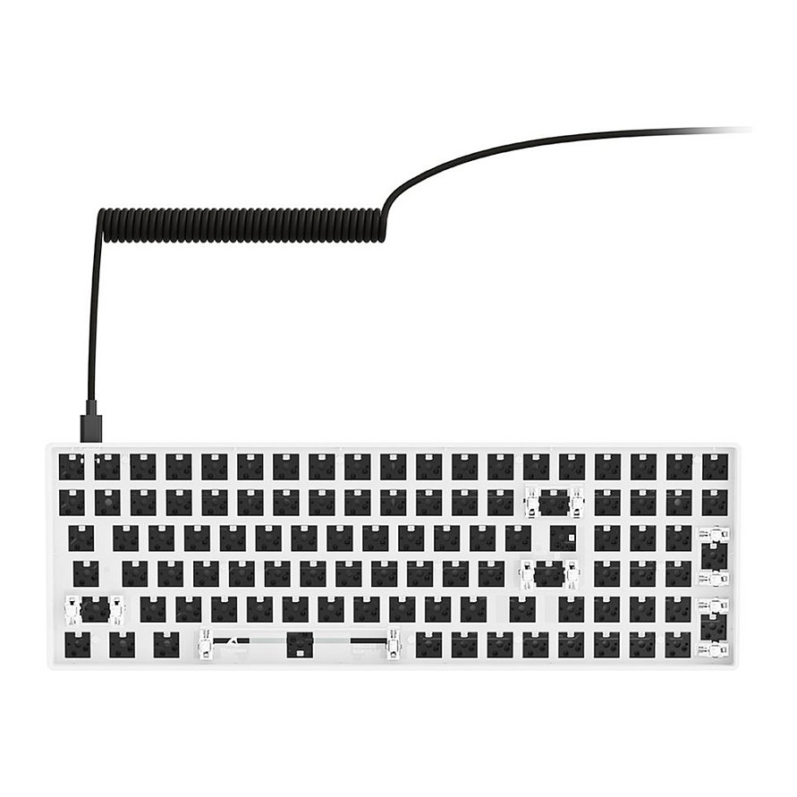 Tastierë Gaming Sharkoon SGK50 S2 Barebone Wired / No Keycaps - Bardhë - 4