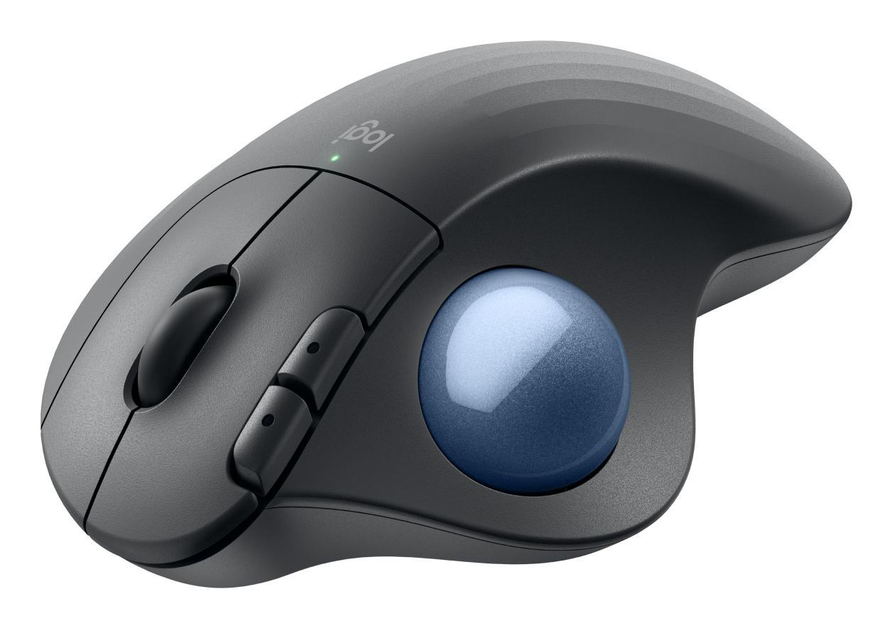 Maus pa kabllo Logitech ERGO M575S / 910-007029 / Trackball / Bluetooth + Logi Bolt / 2000 DPI / 5 Butona / Ergonomik – Zezë/Blu - 2