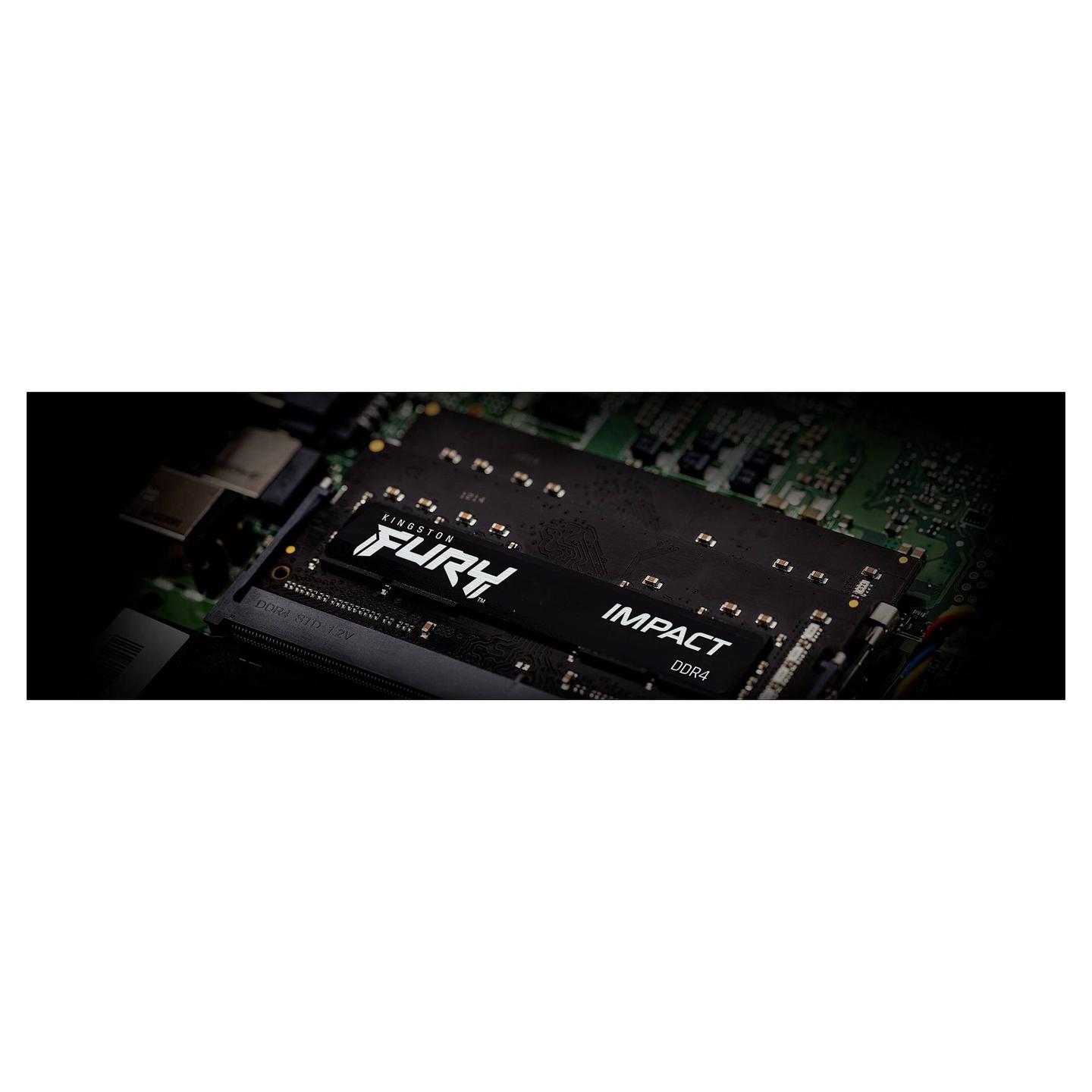 RAM Memorie DDR4 Kingston FURY Impact, 16GB, SO-DIMM, 3200MHz, CL20, 260-pin - Zezë - 14
