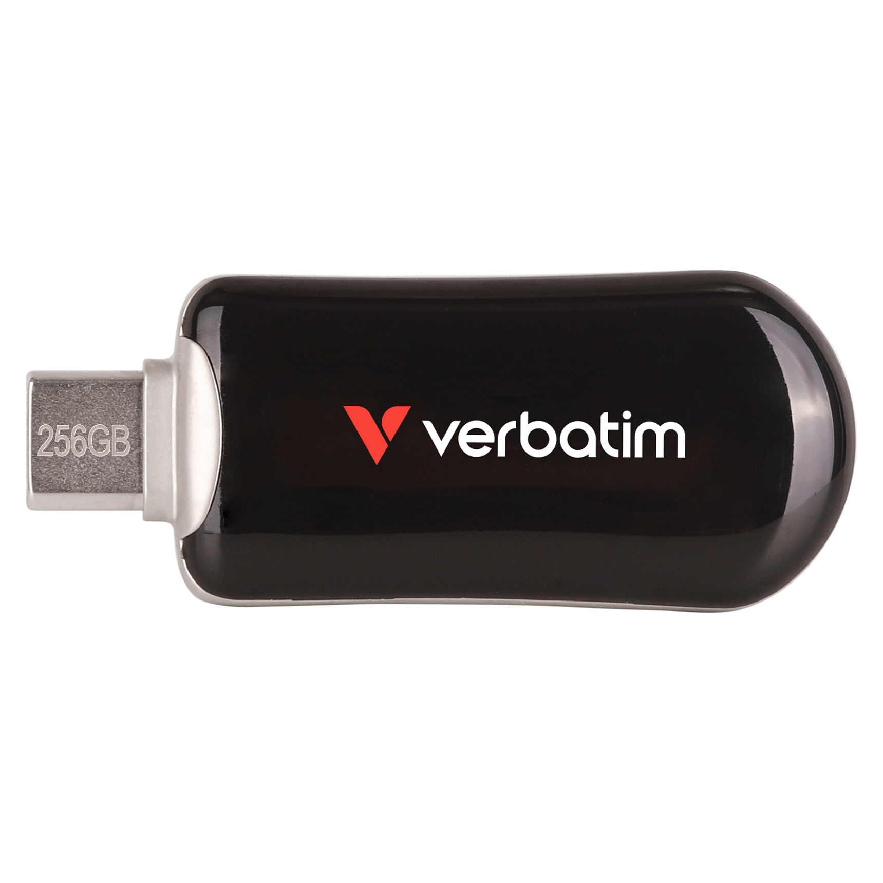 USB Flash Drive STICK 256GB Verbatim Plectra USB-C Flash Drive - e zezë - 1