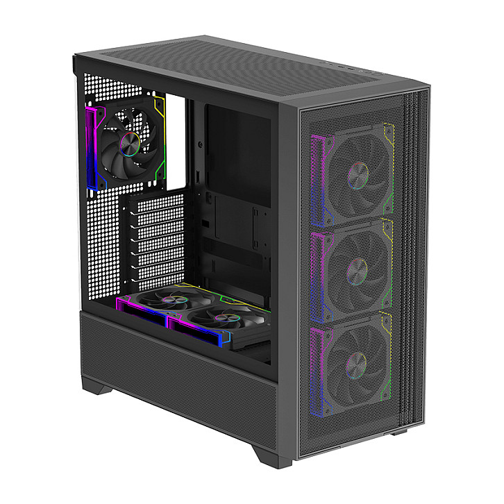 Ftohës për Kasë Xilence Gaming Series XPF360R.ARGB / 120mm / 1100-2000 RPM / ARGB / PWM / 3-Pack – Zezë - 6