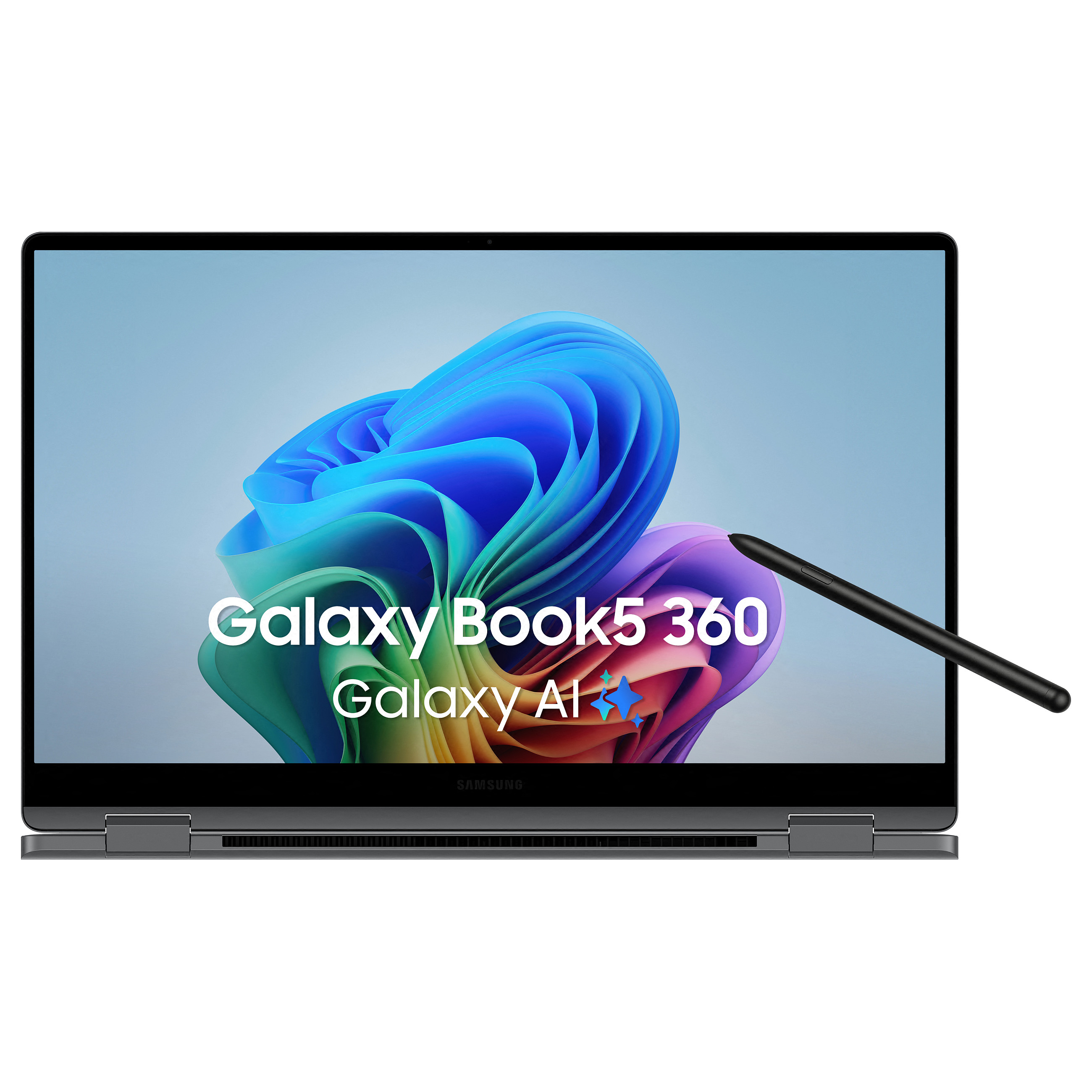 Laptop Samsung Galaxy Book5 360 / Ultra 5 228V / 32GB LPDDR5 / 512GB / 15.6" Full HD AMOLED Touch / Intel Arc Graphics 130V / DE  - Gri - 1