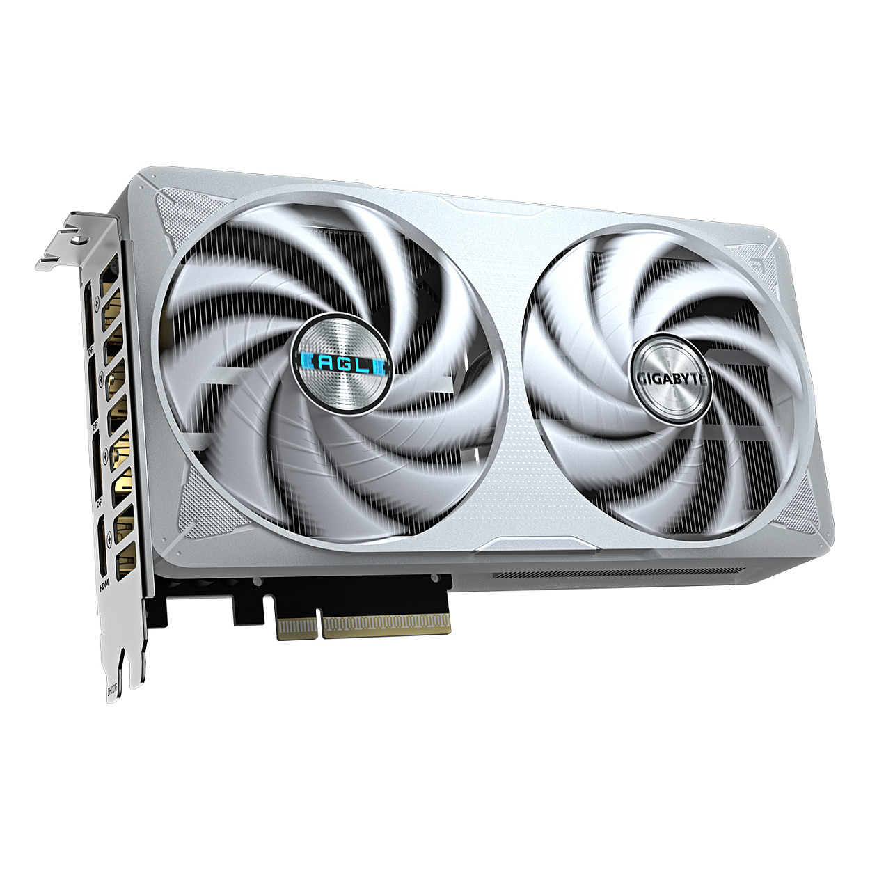 Kartë Grafike NVIDIA Gigabyte GeForce RTX 5060 Ti EAGLE OC ICE / 8GB GDDR7 / PCIe 5.0 / Dual Fan - Bardhë - 3