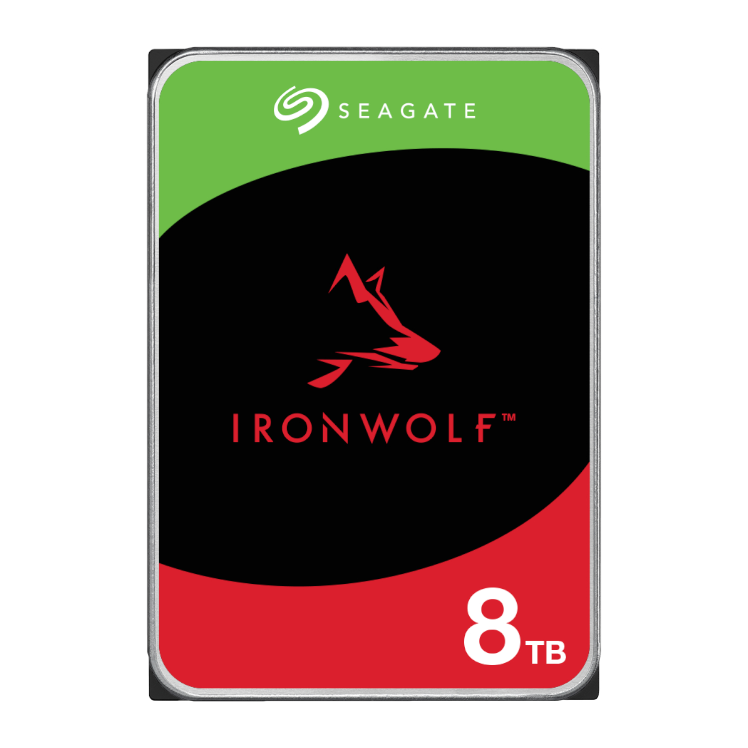 Seagate IronWolf ST8000VN004 – HDD NAS 8TB, SATA 6Gb/s, 7200RPM, 256MB Cache, CMR – FES