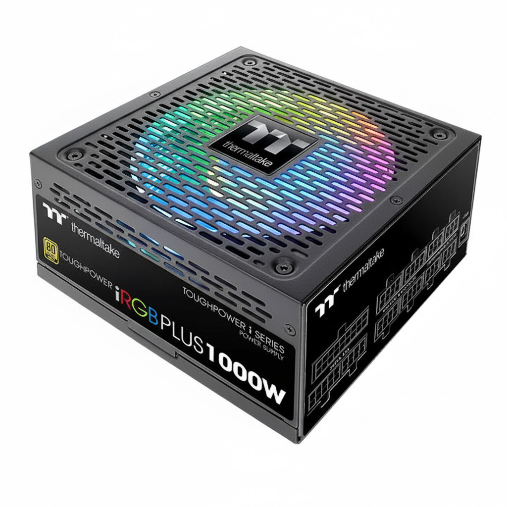 Furnizues Energjie PSU Germanium Pro RGB 1000W ATX Power Supply / Fully Modular / 80+ Gold / RGB Lighting – Zezë - 1