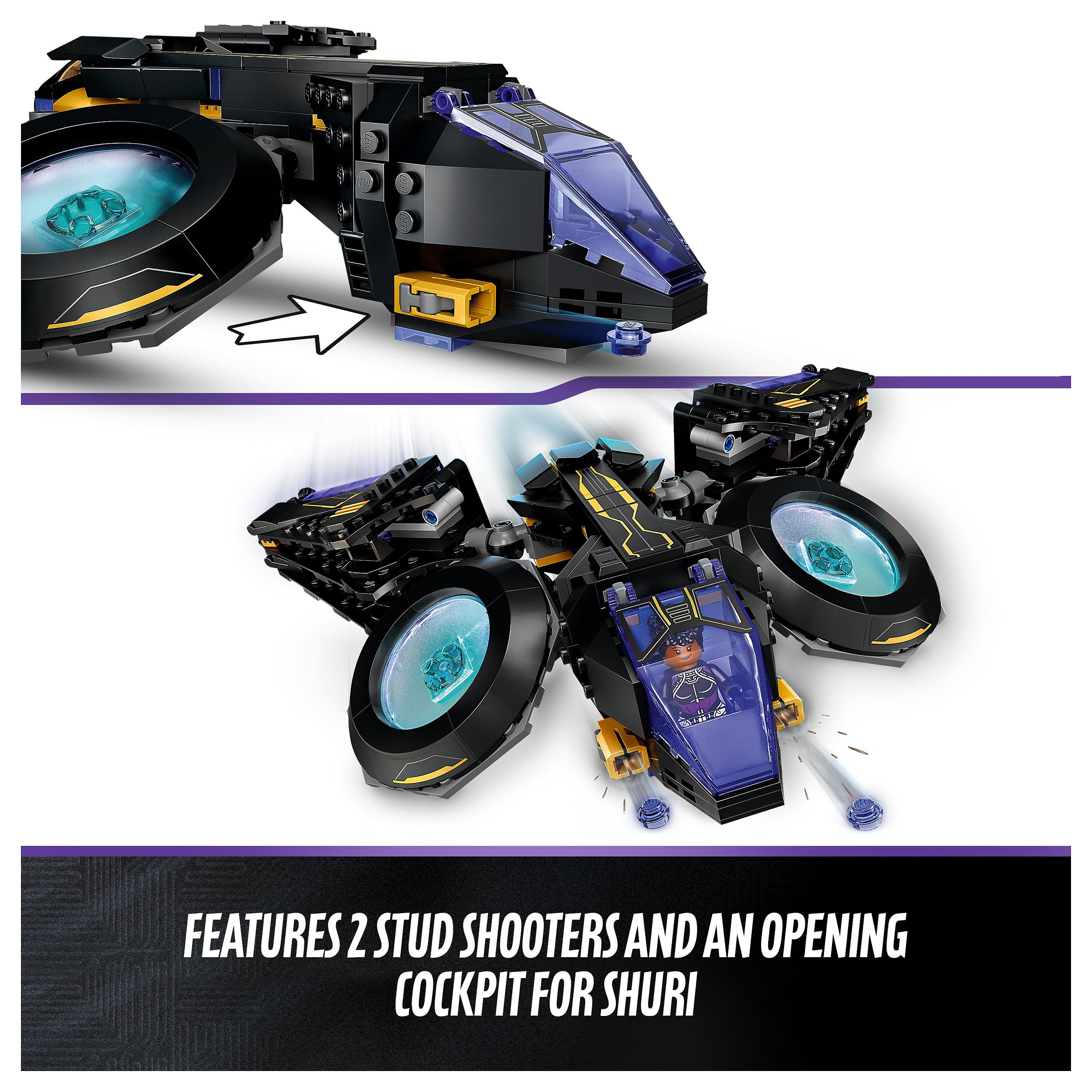 LEGO Marvel - Shuri’s Sunbird - 24
