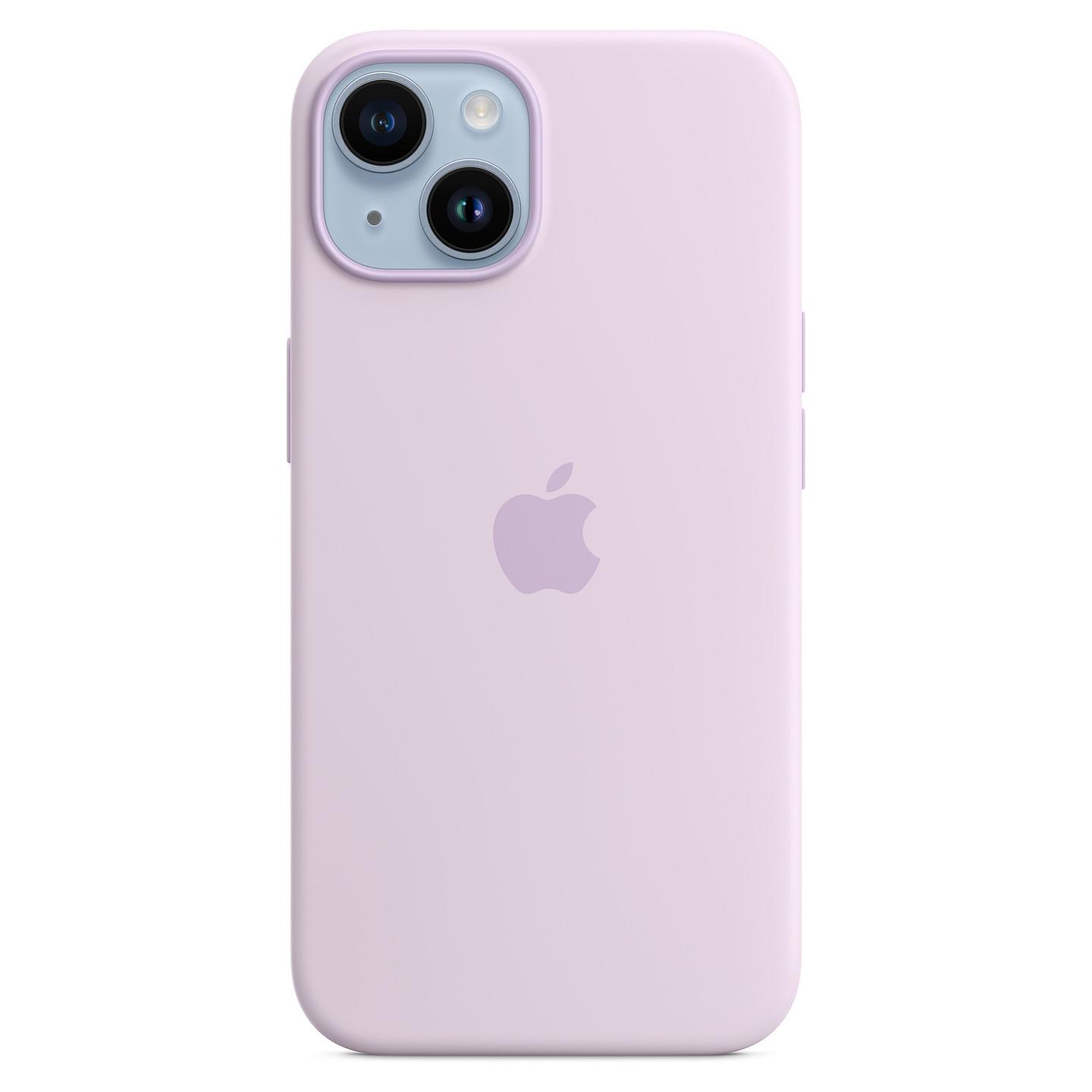 Case për Telefon Apple iPhone 14, Silicone, MagSafe - Rozë