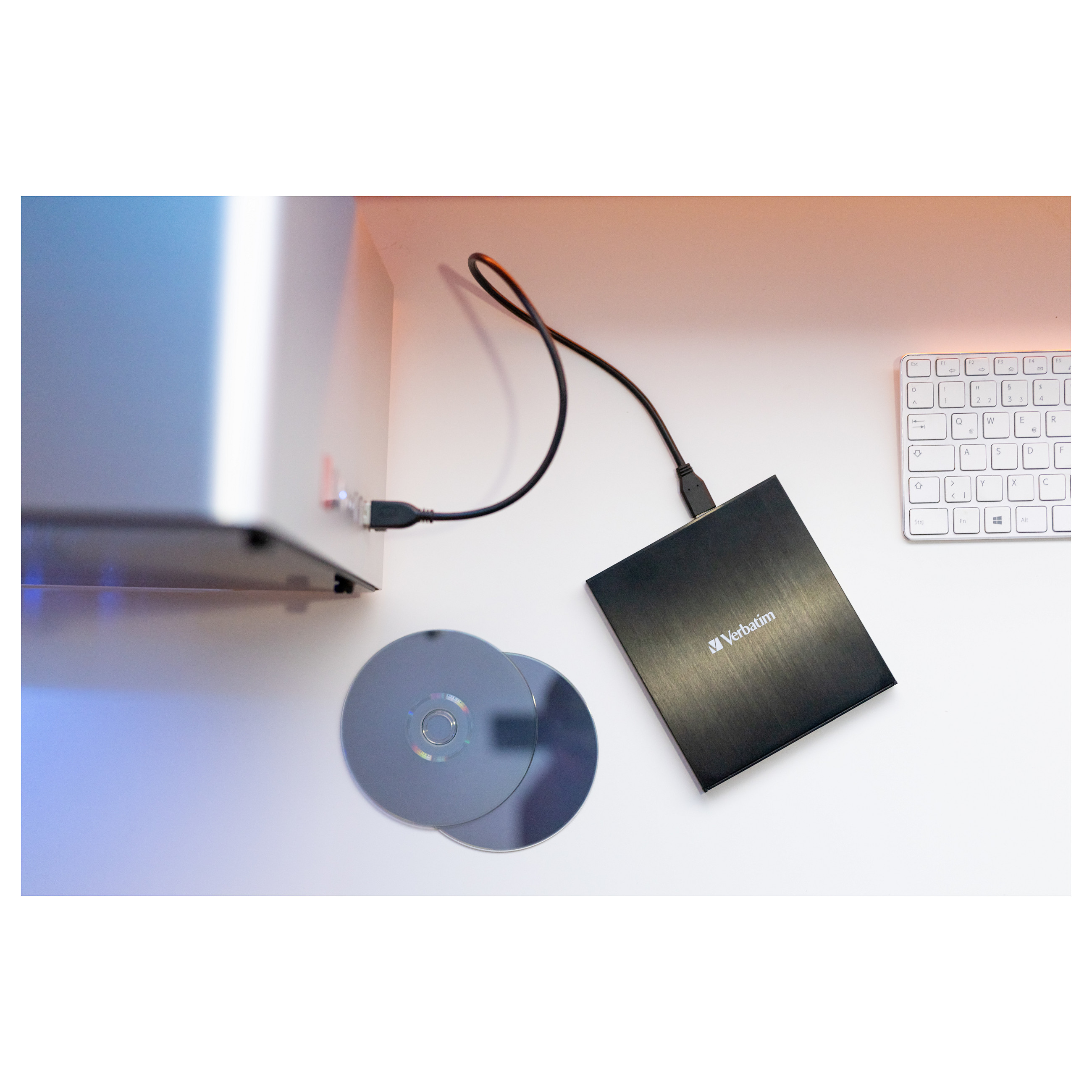 DVD të Jashtme Verbatim Slimline / USB-C / External Optical Drive - 6