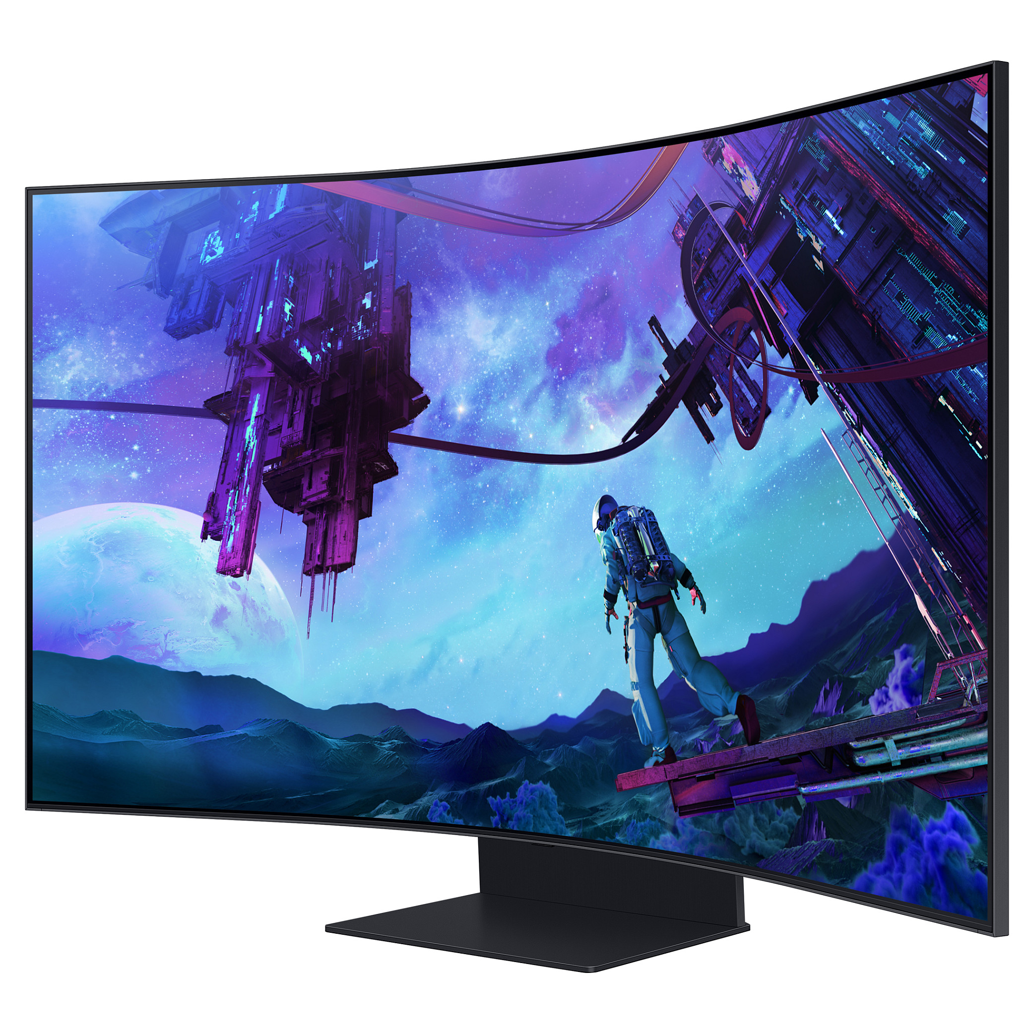 Monitor Samsung Odyssey Ark S55CG970NU / 55" / 4K UHD / HDMI + DisplayPort / i zi - 3
