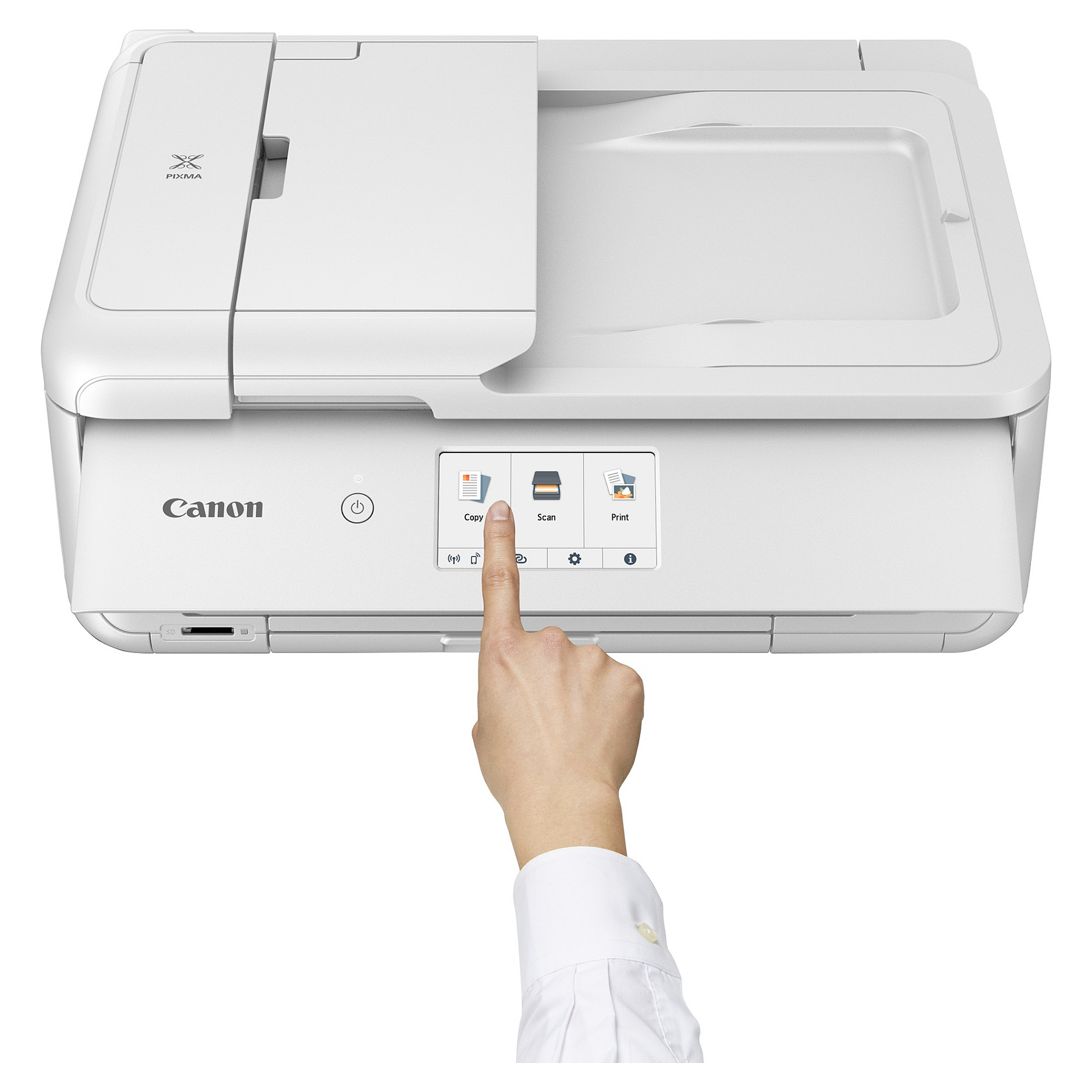 Printer Multifunksional T Canon PIXMA TS9551Ca WIFI Touch / 3in1 / A3 / 15ppm - Bardhë - 13