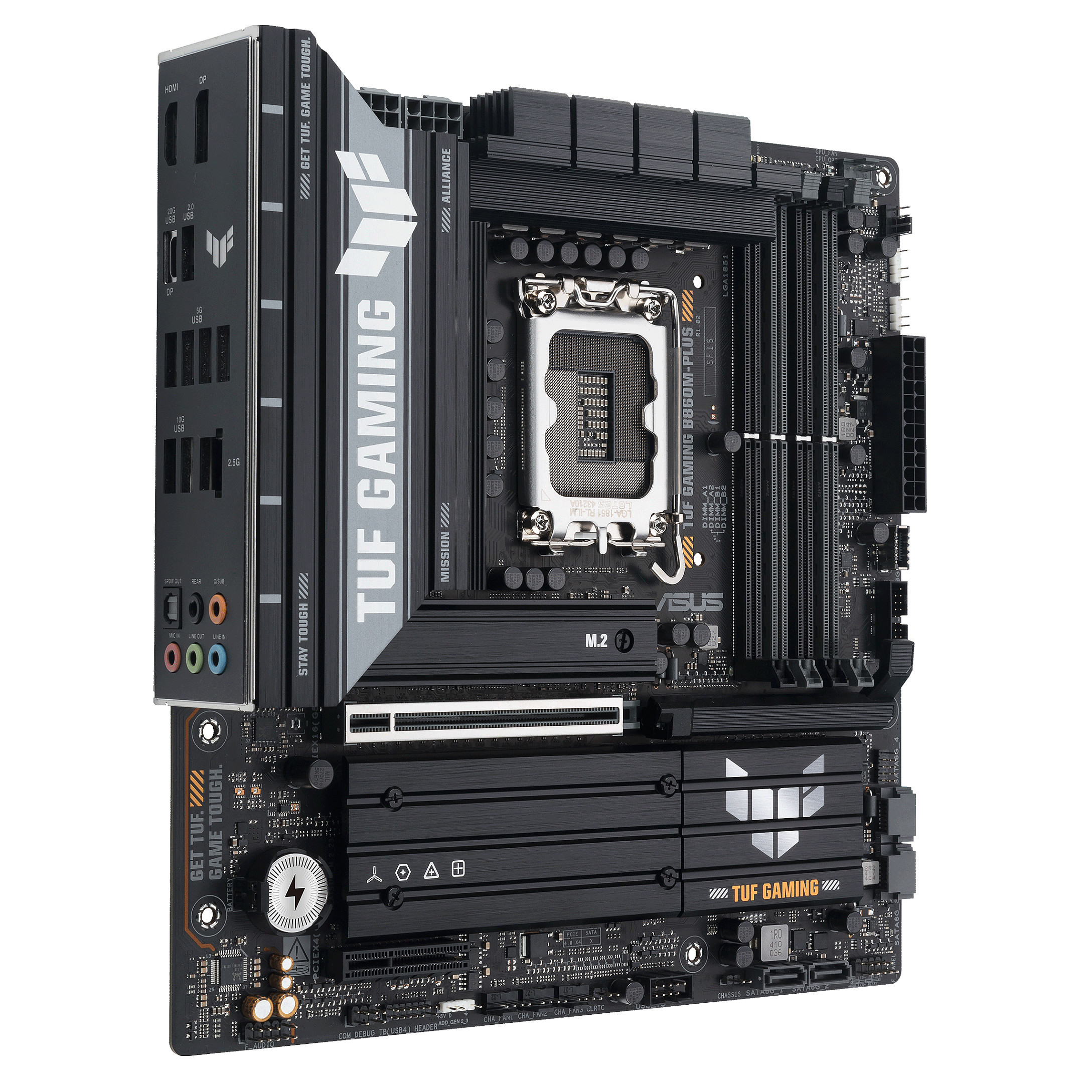 Pllakë amë Intel LGA1851 ASUS TUF GAMING B860M-PLUS - 2