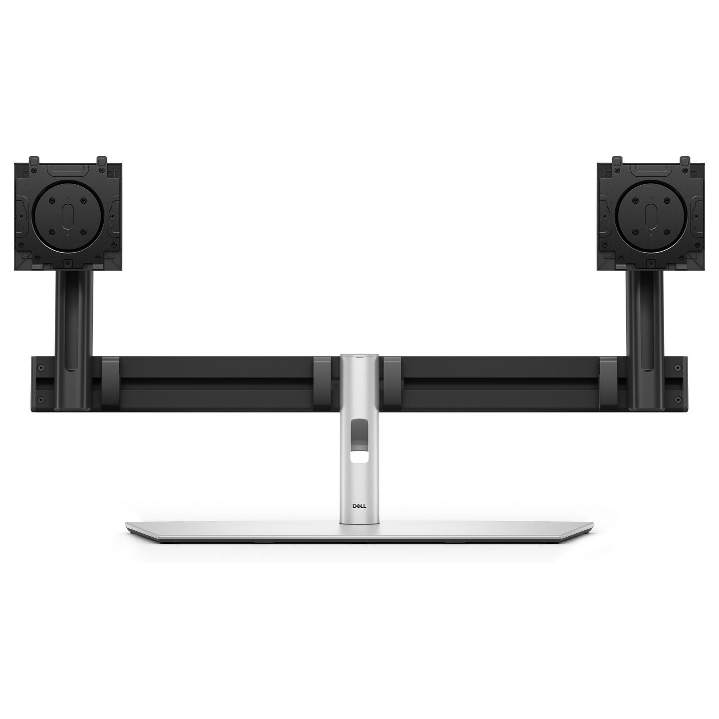 Mbajtëse për Monitor Dell Pro MDS26, për 2 Monitorë 19–27", Pivot, Rregullim Lartësie, VESA 100 × 100mm - Zezë/Argjend - 6