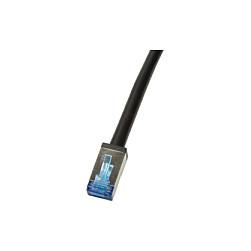 Kabllo për Rrjet LogiLink CQ7083S / RJ45 - RJ45 / Cat.6A / S/FTP / AWG 26/7 / 500 MHz / 7.5 m - Zezë