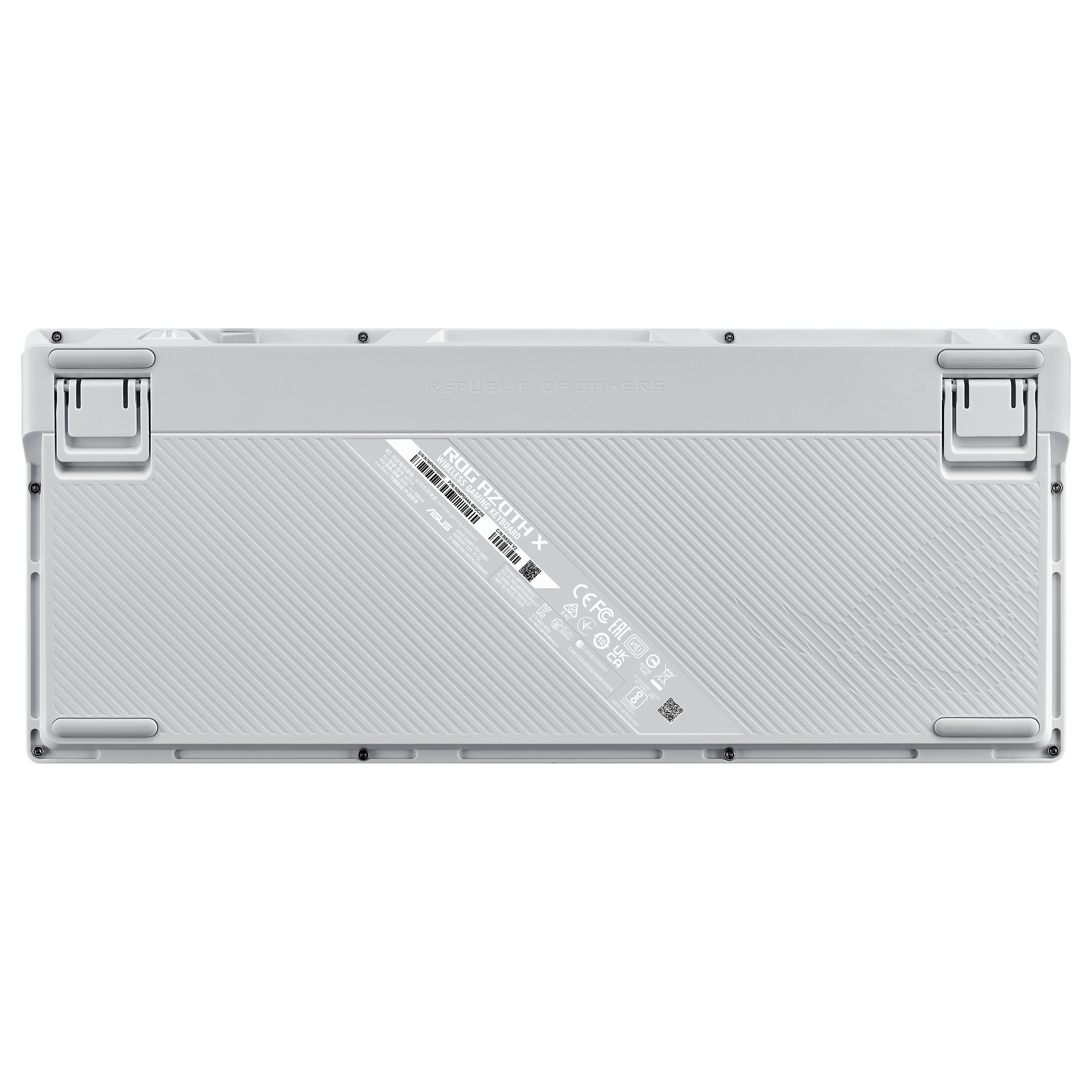 Tastierë Me kabllo ASUS ROG Azoth X / Wired & Wireless / QWERTZ - Bardhë / Shumëngjyrësh - 5