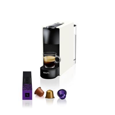 Aparat për Kafe me Kapsula Krups Nespresso Essenza Mini XN1101, 19 Bar, 0.6L, 1310W, Espresso, Lungo – Bardhë - 1