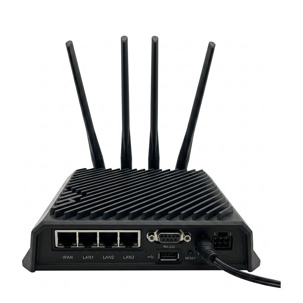 Ruter Industrial Cradlepoint R1900-5GB, 5G, LTE Cat 20, Wi-Fi 6, 4× Gigabit Ethernet - Zezë