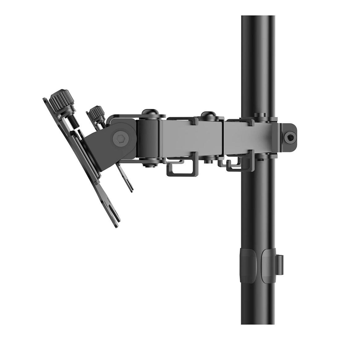 Mbajtëse për Monitor Hama 00220903 / 2 Monitorë / 13–35" / deri 12kg për Monitor / VESA 75x75 & 100x100 / Rotacion 360° - Zezë - 5