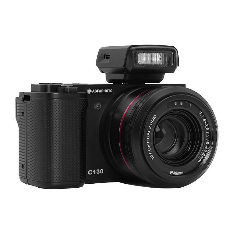 Kamerë digjitale AgfaPhoto Realishot C130, 24MP, Sony IMX458, 10x Optical Zoom, 4x Digital Zoom, 2.8", 4K UHD – Zezë