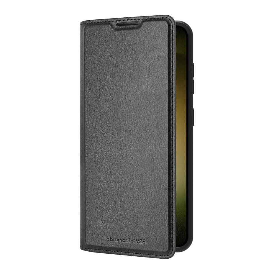 Aksesorë për telefon dbramante1928 RESSBL004252 / Bergen / Flip Case / Wallet / Vegan Leather / Samsung Galaxy S24 - Zezë - 1