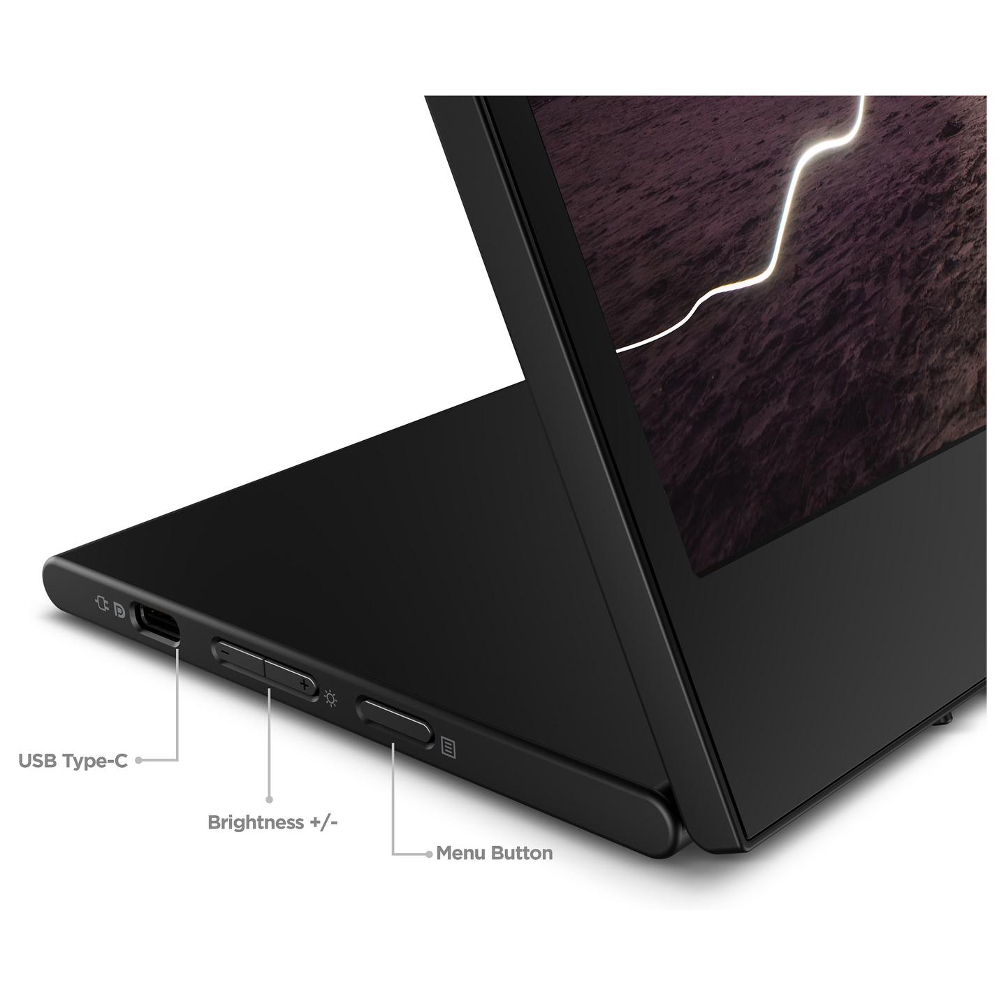 Monitor Portativ Lenovo ThinkVision M16 / 16" / WUXGA IPS / 60Hz / 8ms / USB-C - Zezë - 15