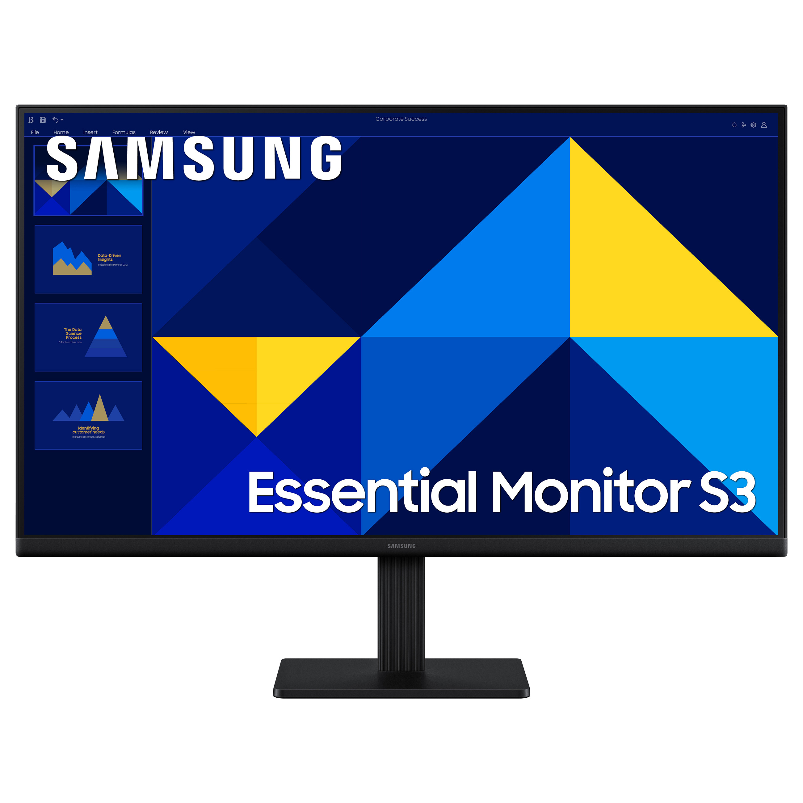 Monitor Hanwha LS24D302GAUXEN / 24"/ Full HD IPS / LCD / 100Hz / 5ms / VGA + HDMI - Zezë - 9
