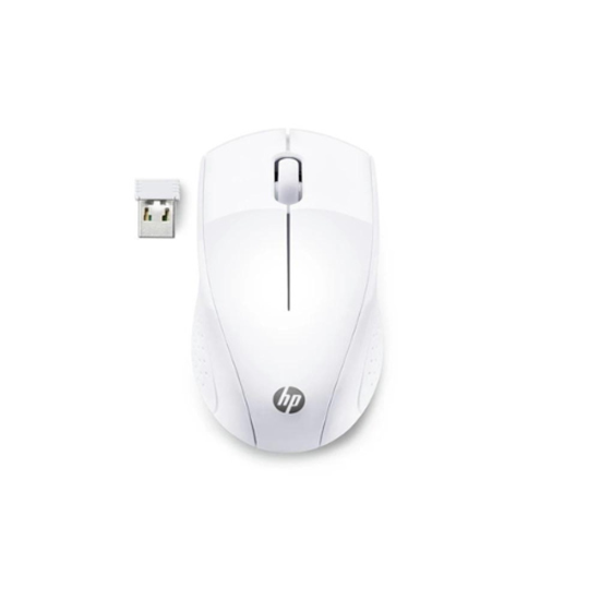 Maus pa kabllo HP 220 / 1600 DPI / 3 Butona / 80g – Bardhë