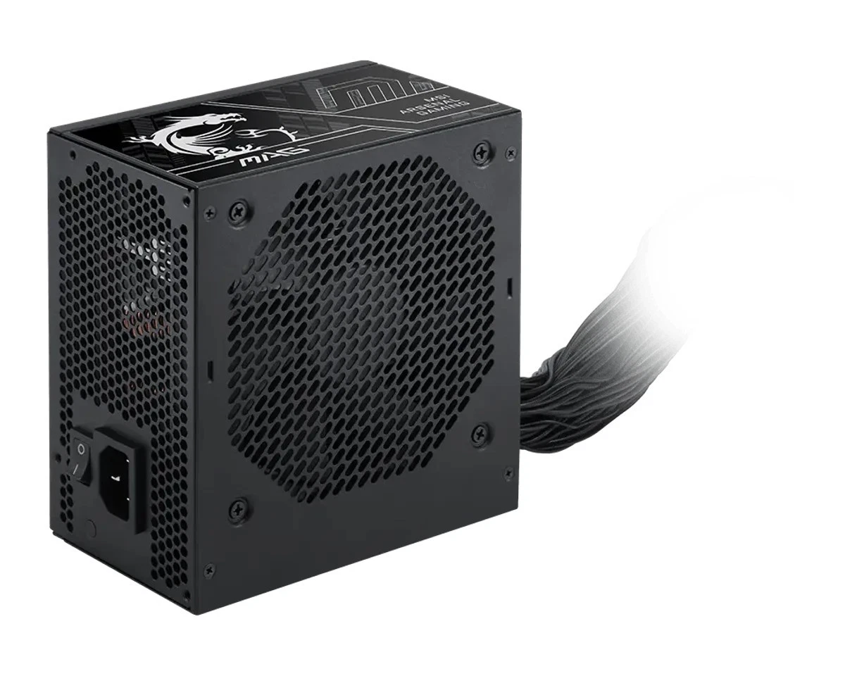 Furnizues Energjie MSI MAG A750BN PCIE5 III / 750W / ATX 3.1 / 80 PLUS Bronze - Zezë