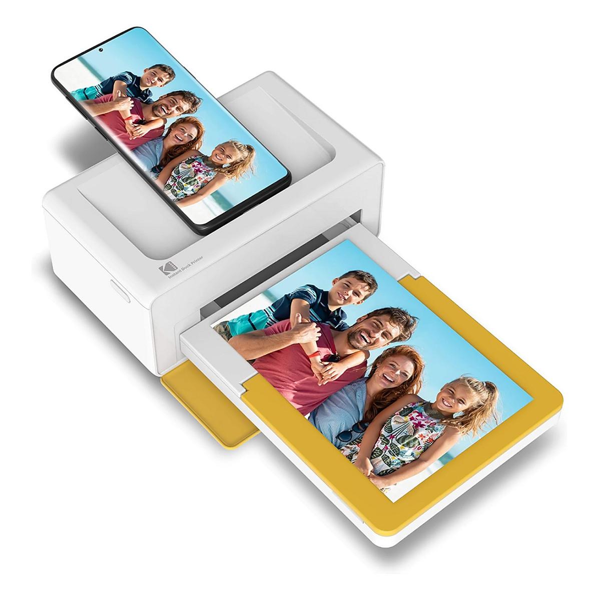 Printer për Foto Kodak D460Y / Dye-Sublimation / 10 × 15 cm / Wi-Fi - Bardhë - 3