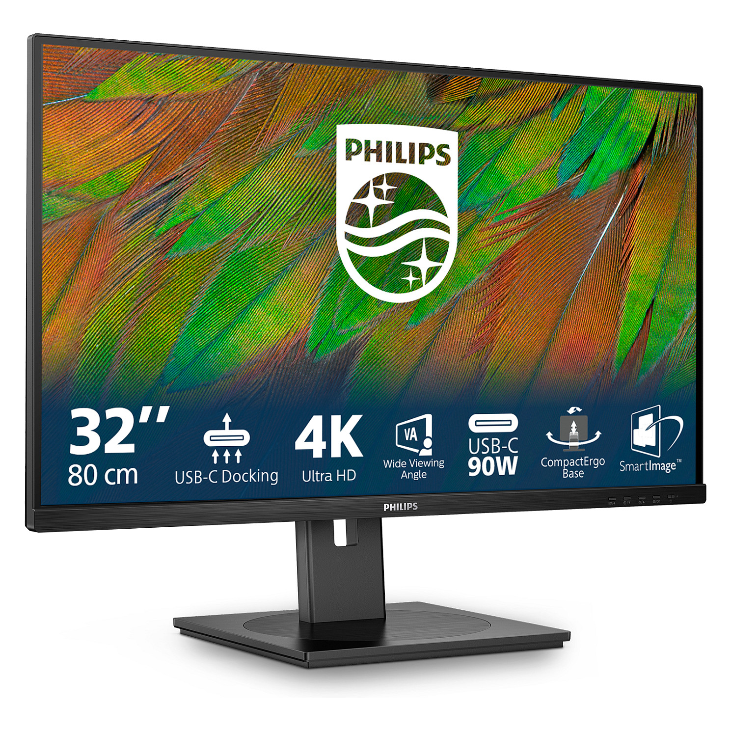 Monitor Philips 32B1U3900 / 31.5 Inch / 4K Ultra HD / VA / 60Hz / 4ms / I zi - 2