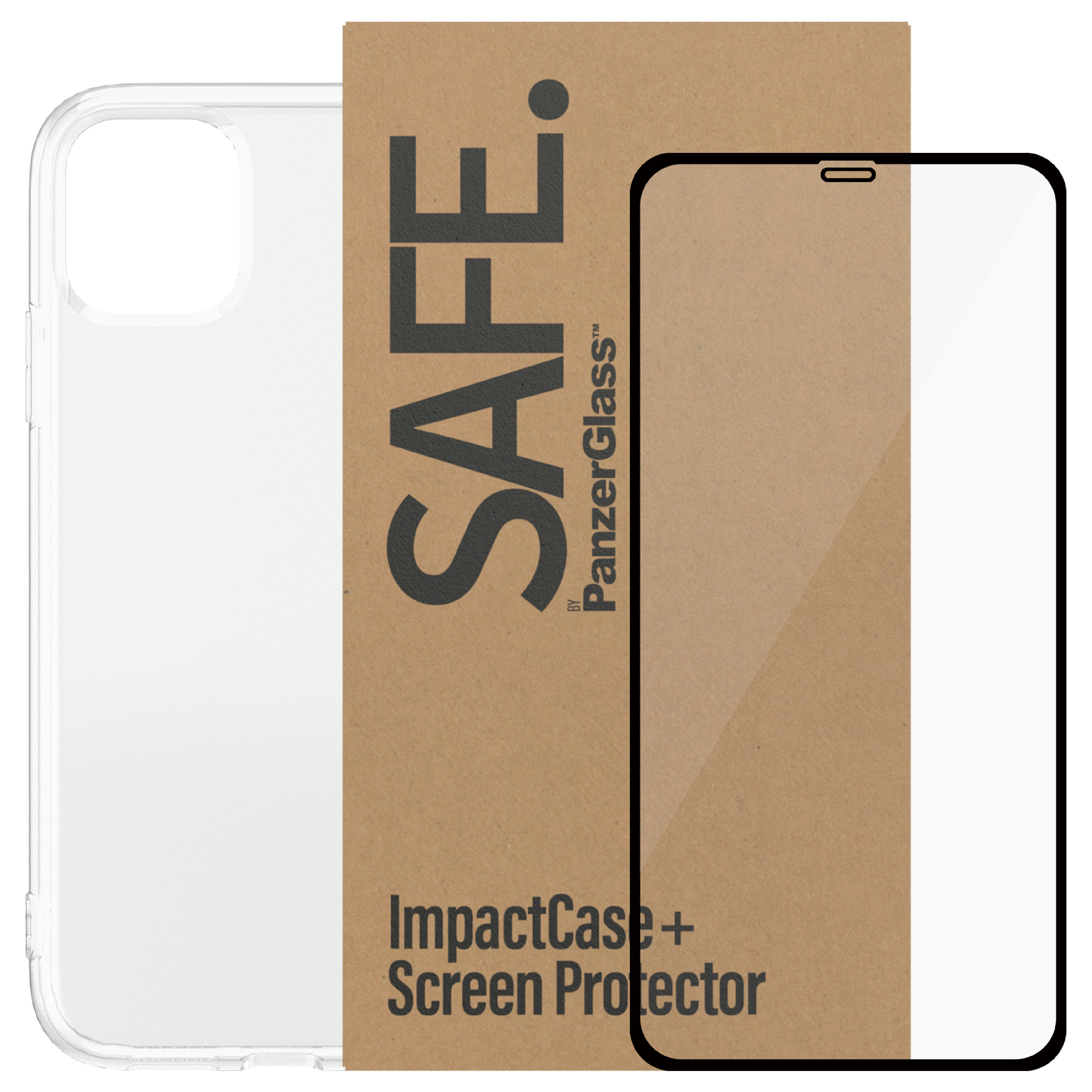 Aksesorë për telefon SAFE by PanzerGlass 2-in-1 Screen Protector for Apple iPhone 11 / Bulk Pack - 4