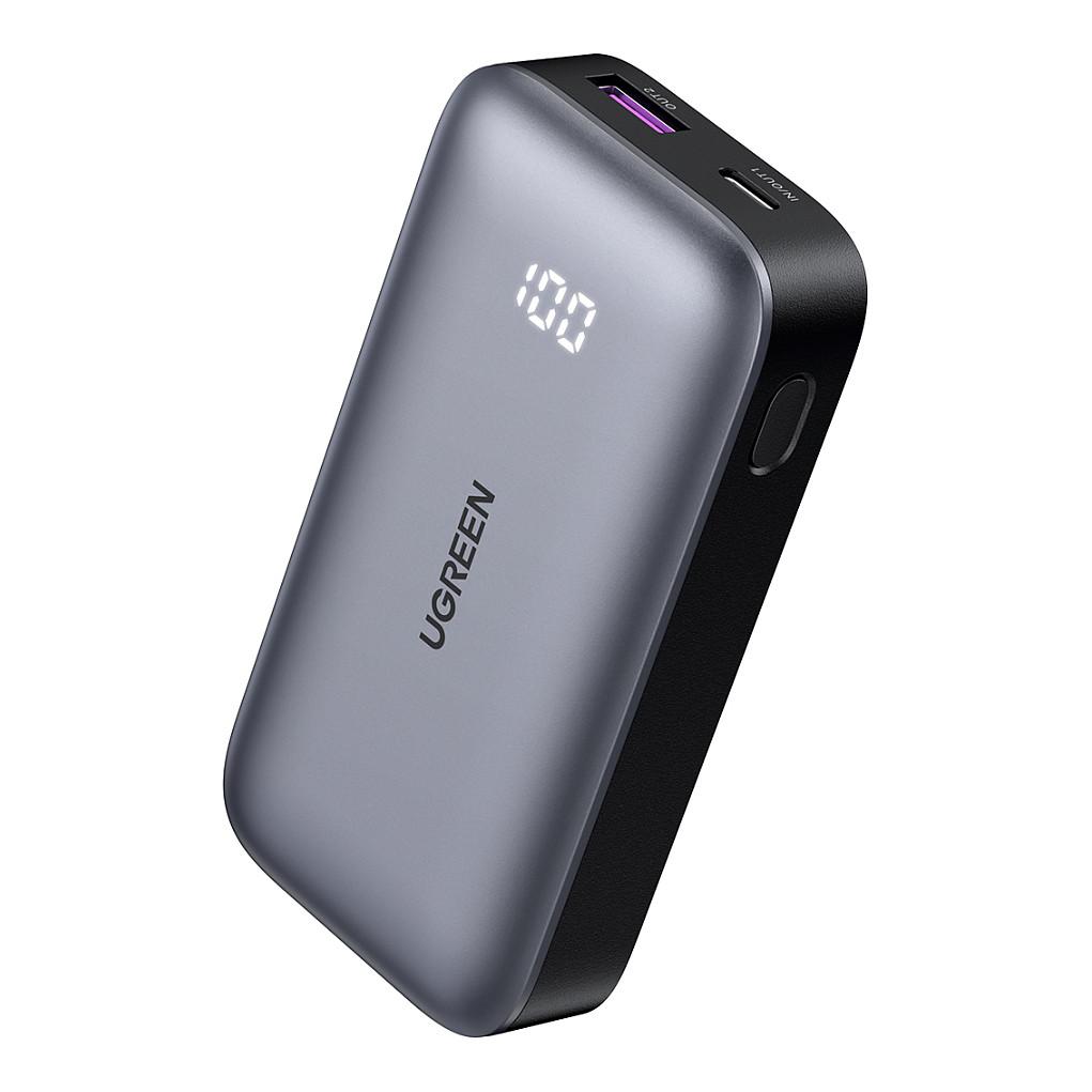 Powerbank UGREEN PB502, 10000mAh, 30W, USB-C, USB-A, Fast Charging - Hiri