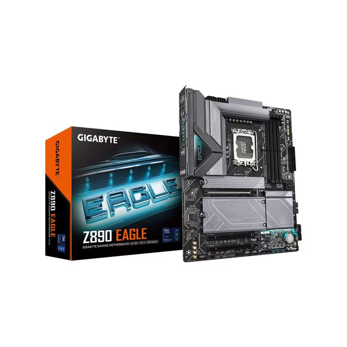 Pllakë Amë Gigabyte Z890 EAGLE WIFI7 P / Intel LGA1851 / Z890 / DDR5 / ATX / Wi-Fi 7 / 2.5GbE LAN