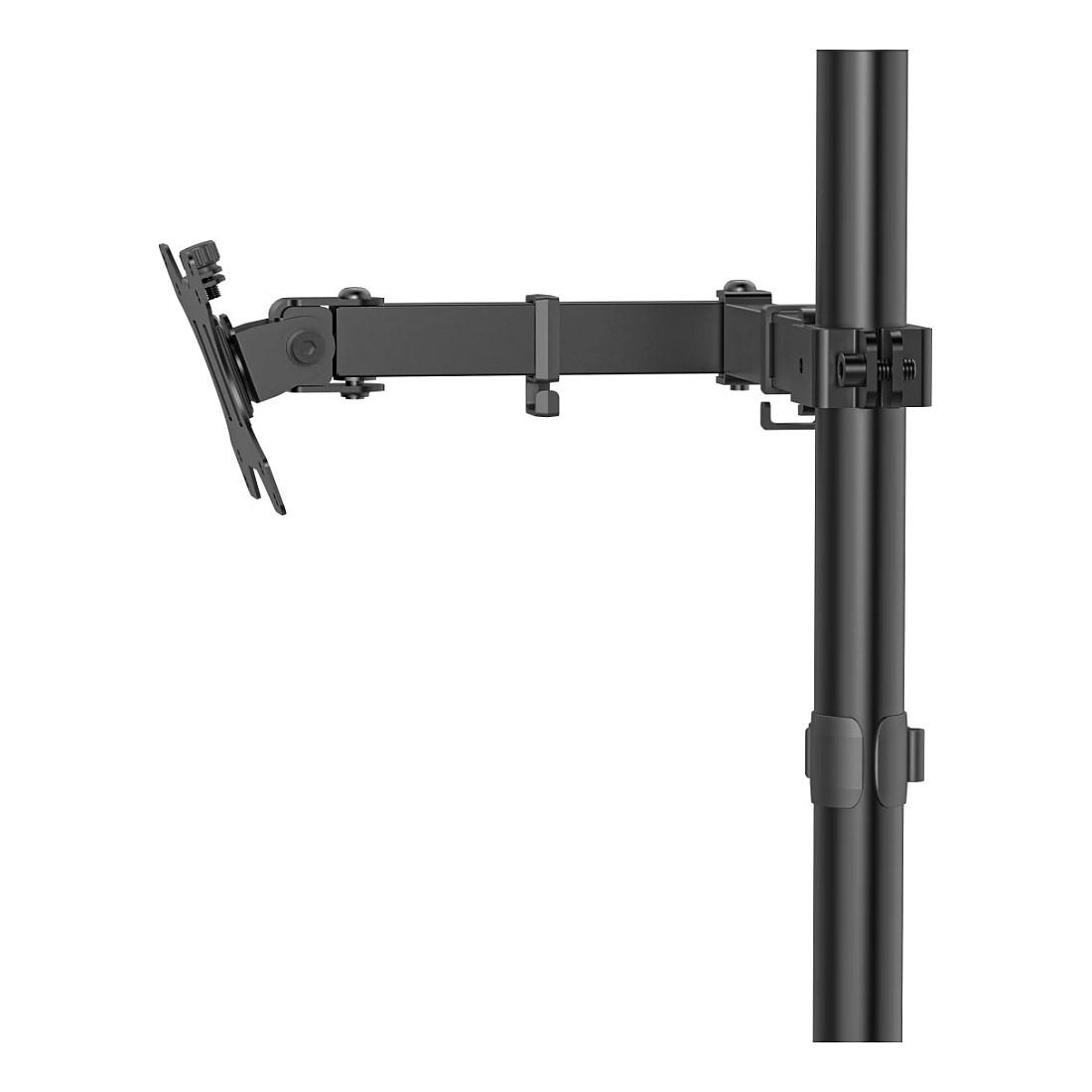 Mbajtëse për Monitor Hama 00220901 / 1 Monitor / 13–35" / deri 12kg / VESA 75x75 & 100x100 / Rotacion 360° - Zezë - 5